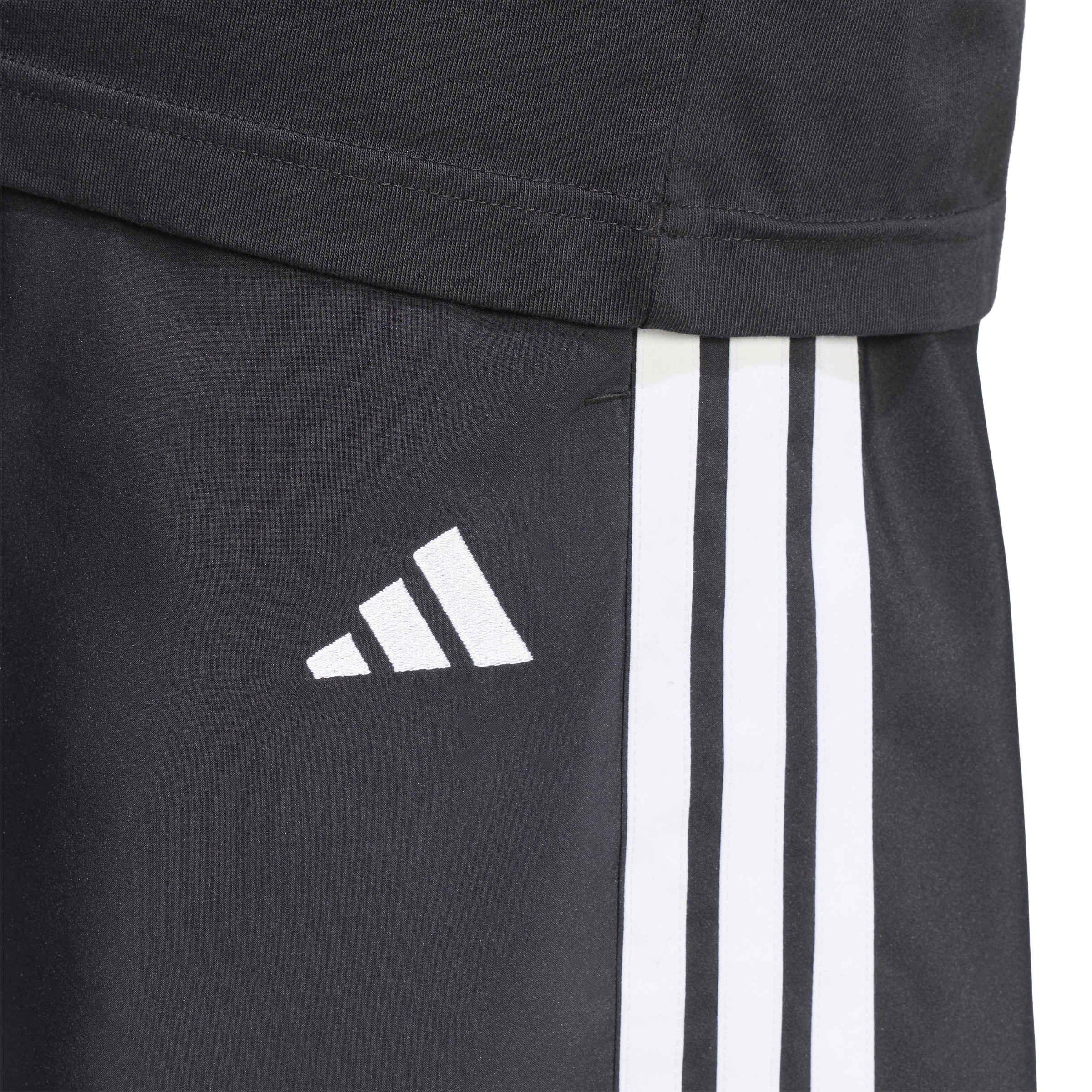 Schwarz/Weiß - adidas - Essentials 3-Stripes Shorts - 4