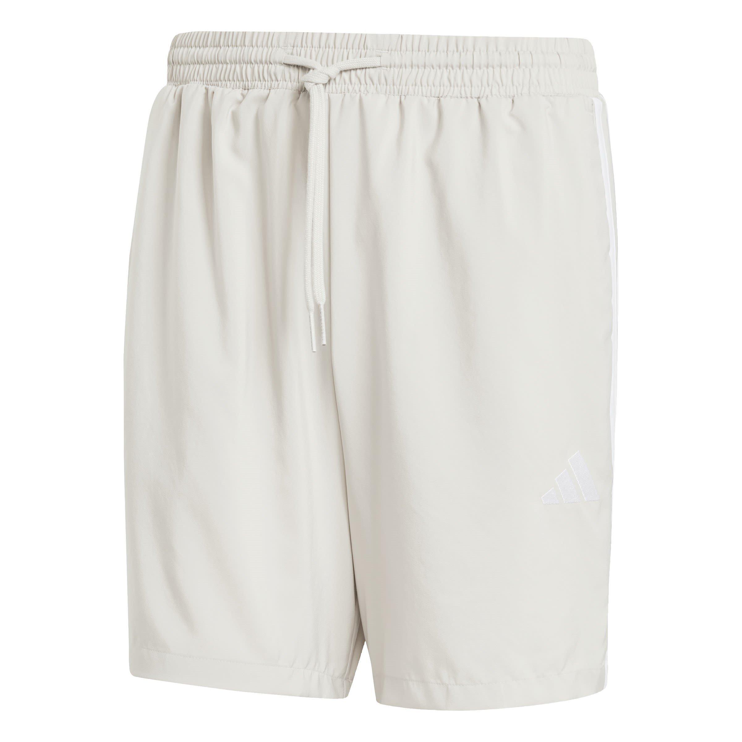 Adidas Men's Essentials 3-Stripes Shorts - Wonder Alumina - S
