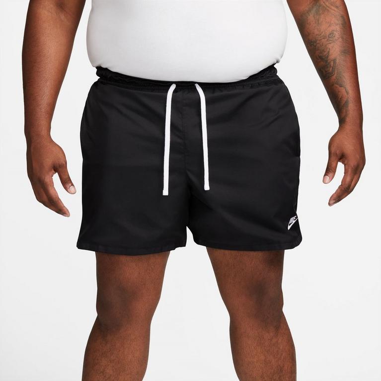Noir - Nike - spread-collar button shirt Bianco - 1