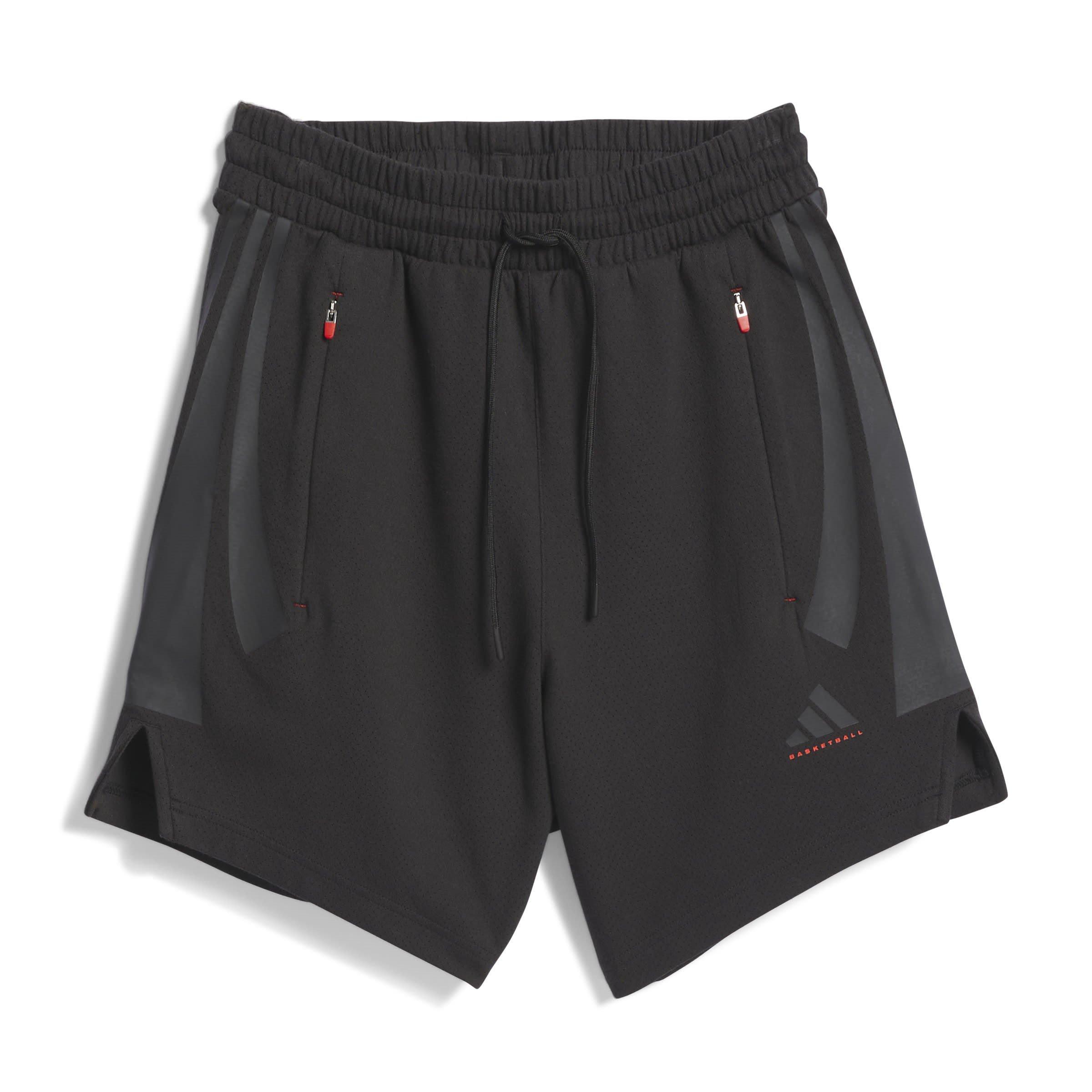 Adidas Men's Basketball Spacer Shorts Adults - Black - 3XS