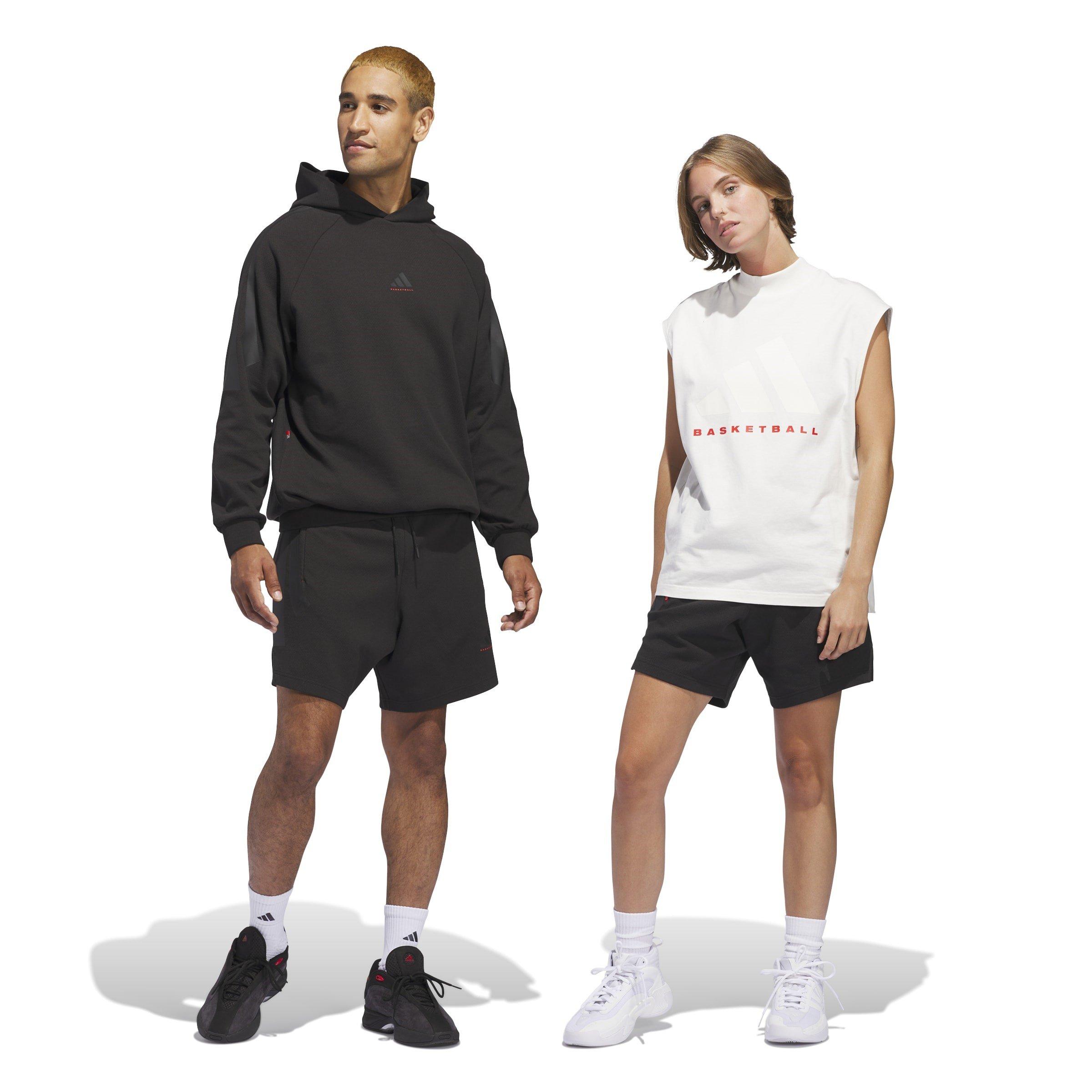 Nero - adidas - Basketball Spacer Shorts Adults - 3