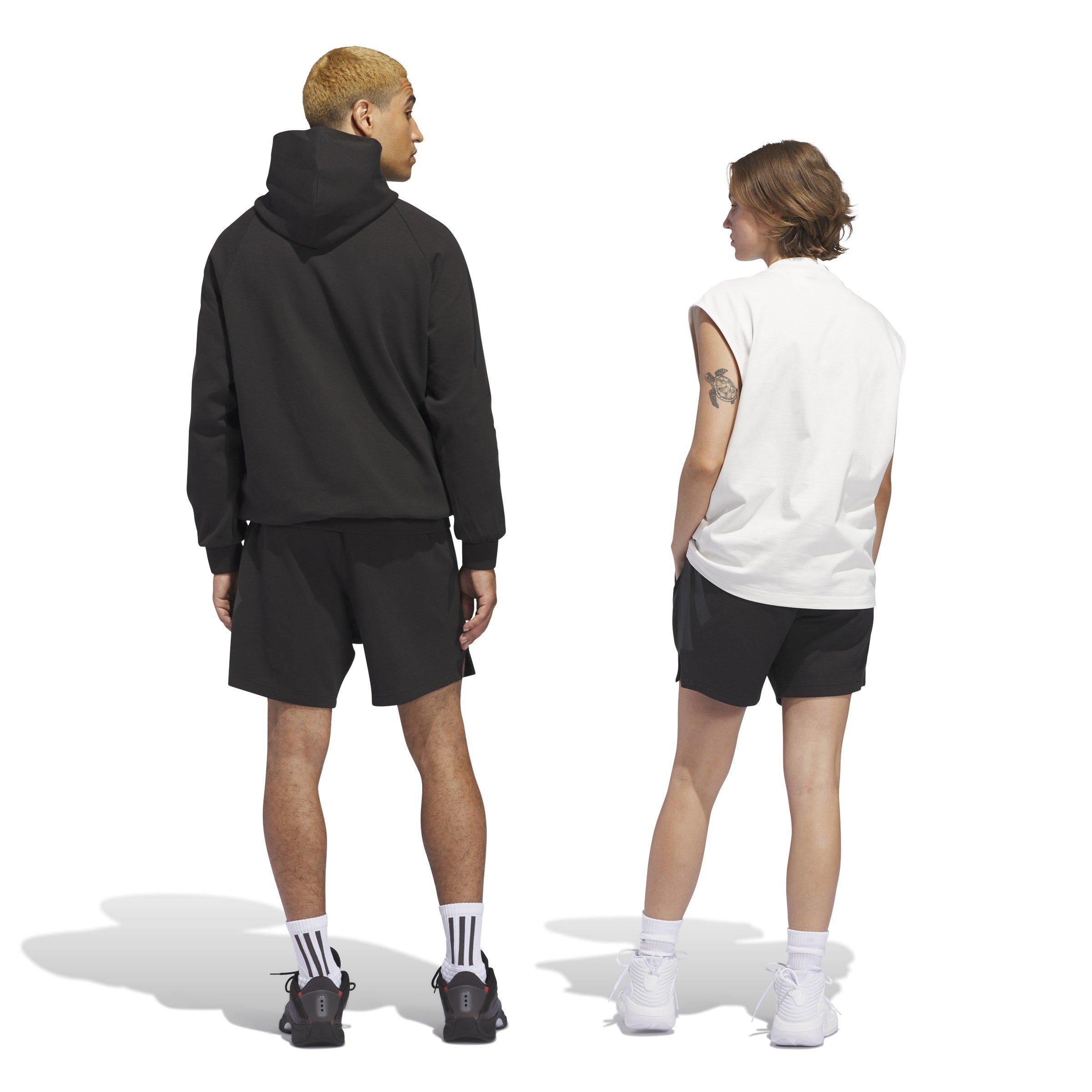 Nero - adidas - Basketball Spacer Shorts Adults - 4