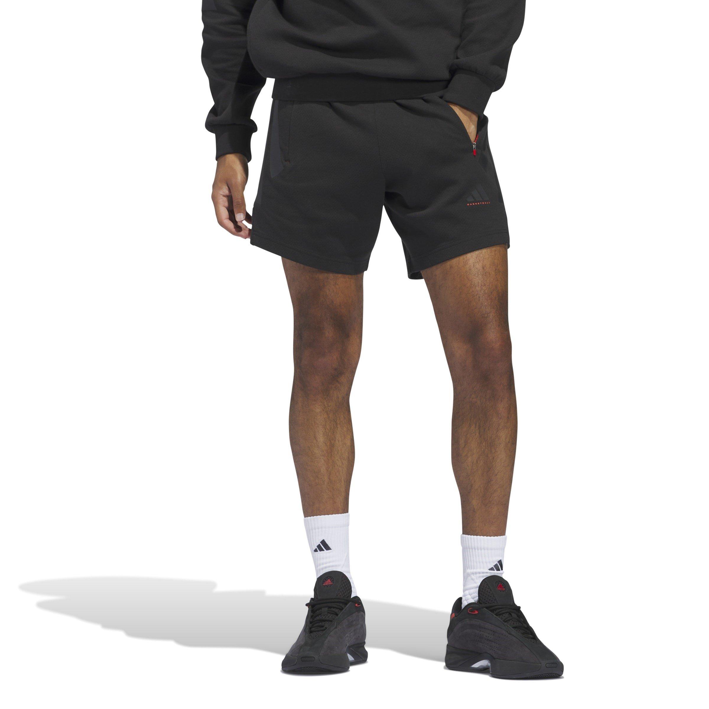 Nero - adidas - Basketball Spacer Shorts Adults - 5