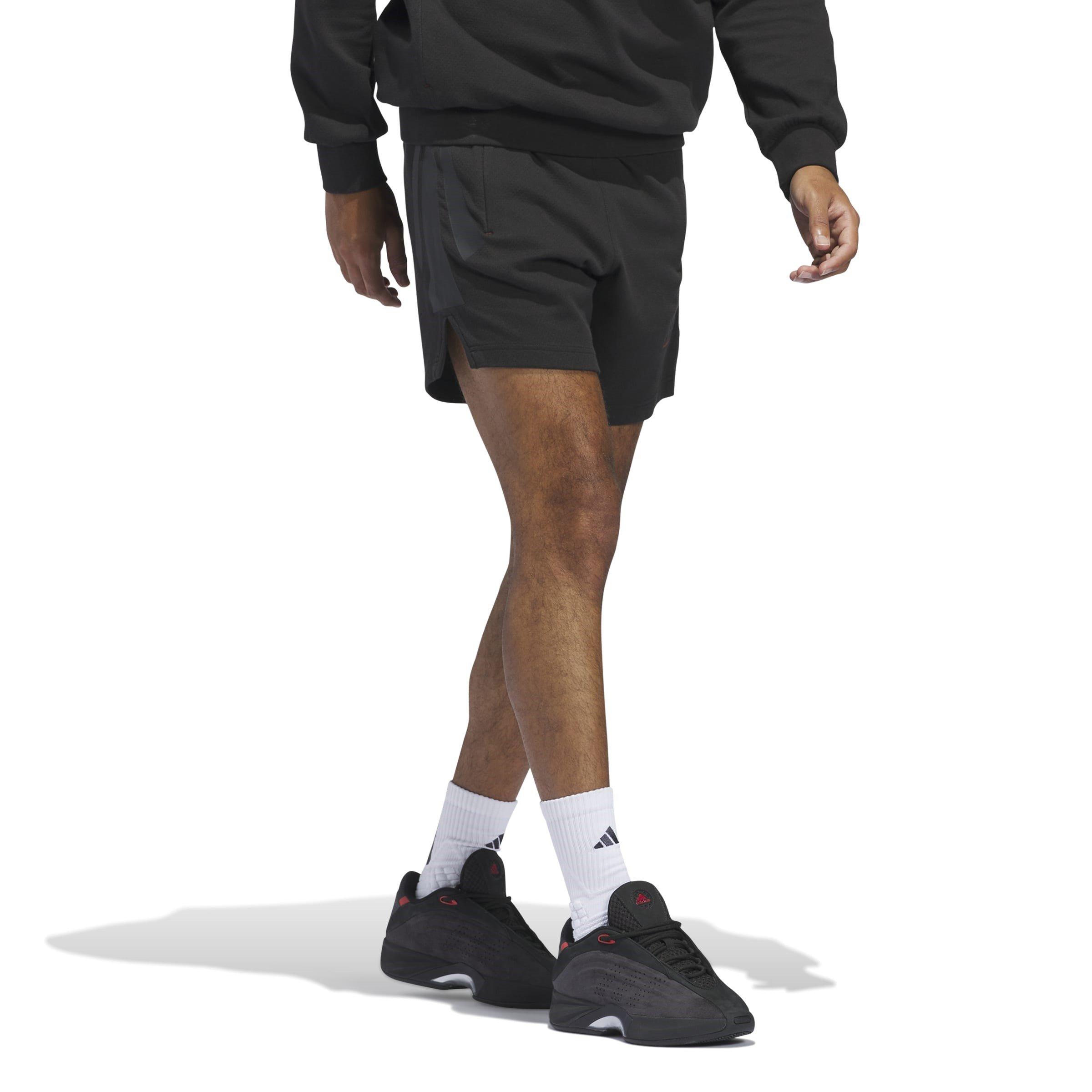 Nero - adidas - Basketball Spacer Shorts Adults - 7