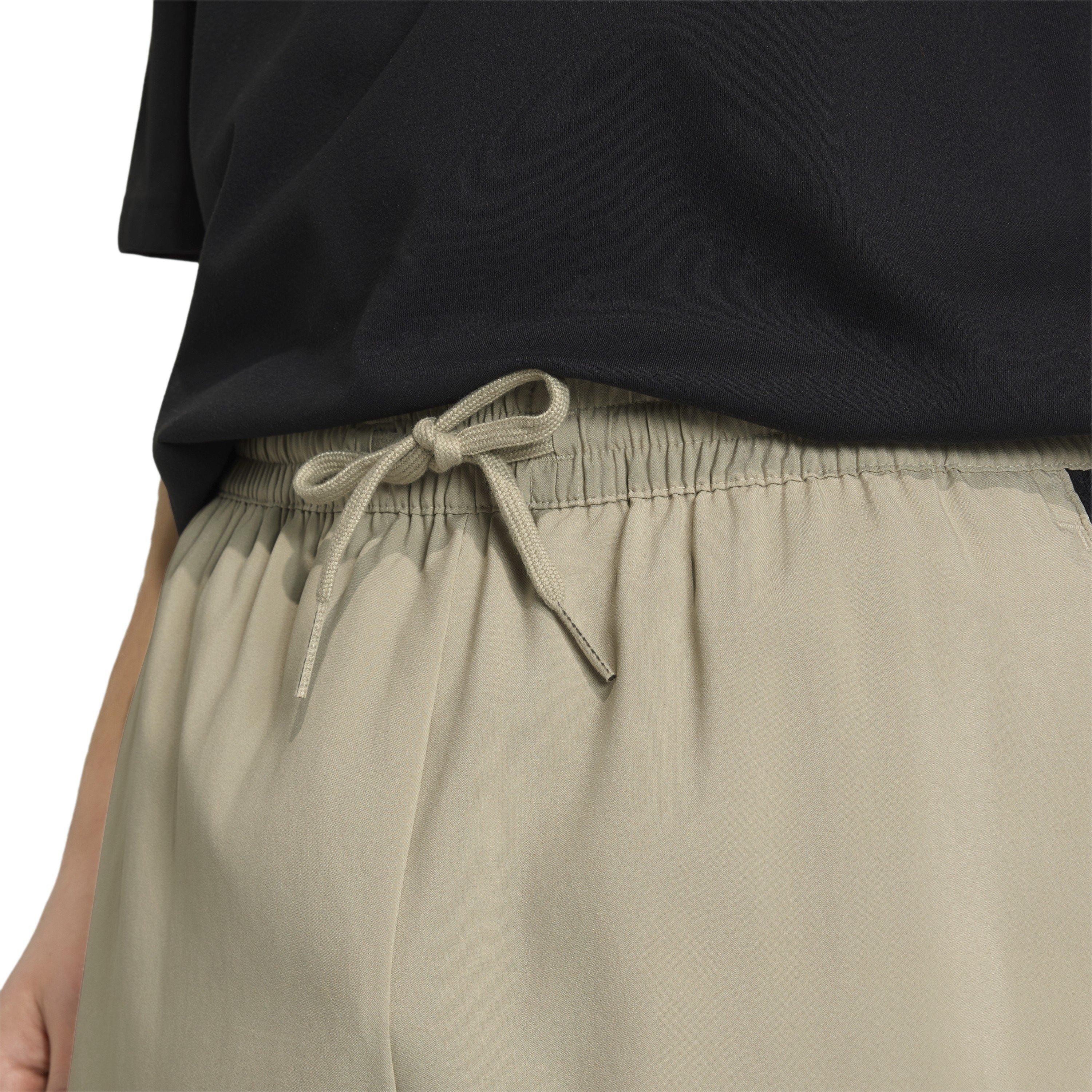 W.Cargo/Black - adidas - Essential 3-Stripes Chelsea Mens Shorts - 5