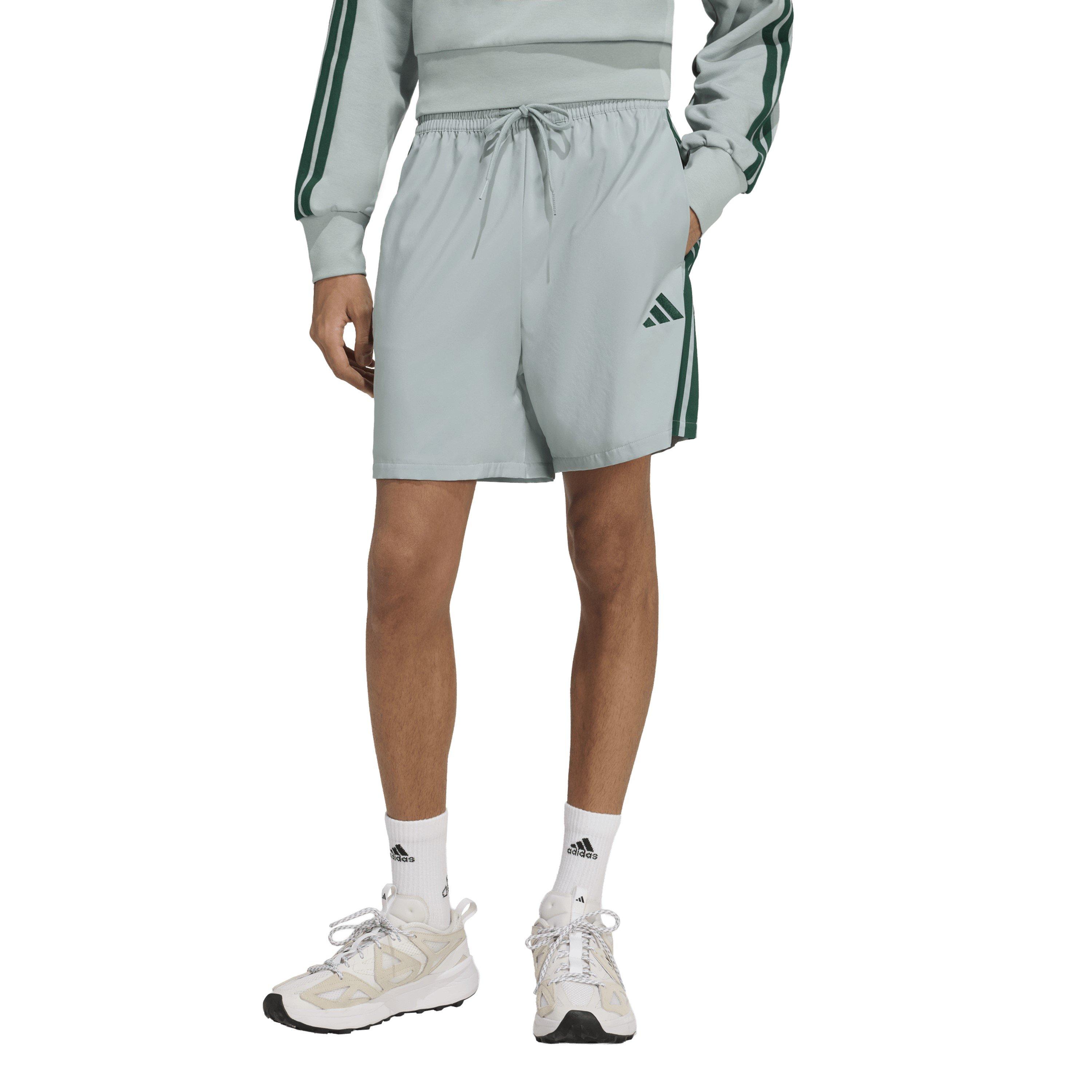 Wonder Sage/Grn - adidas - Men's Woven Tracksuit Shorts - 2