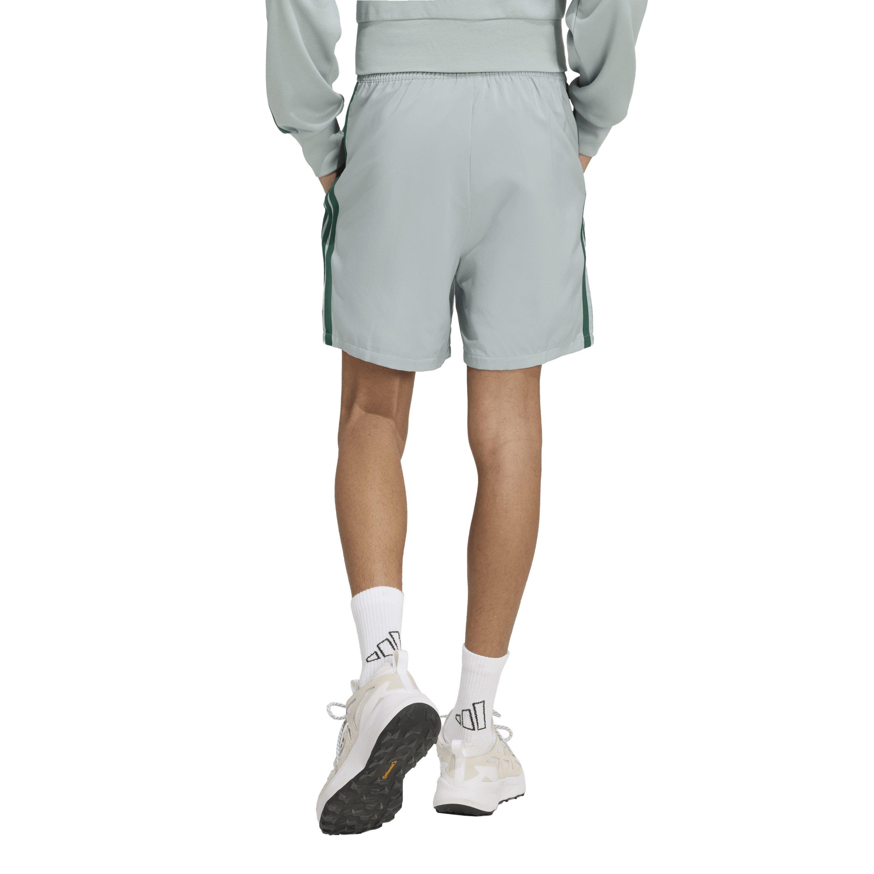 Wonder Sage/Grn - adidas - Men's Woven Tracksuit Shorts - 3