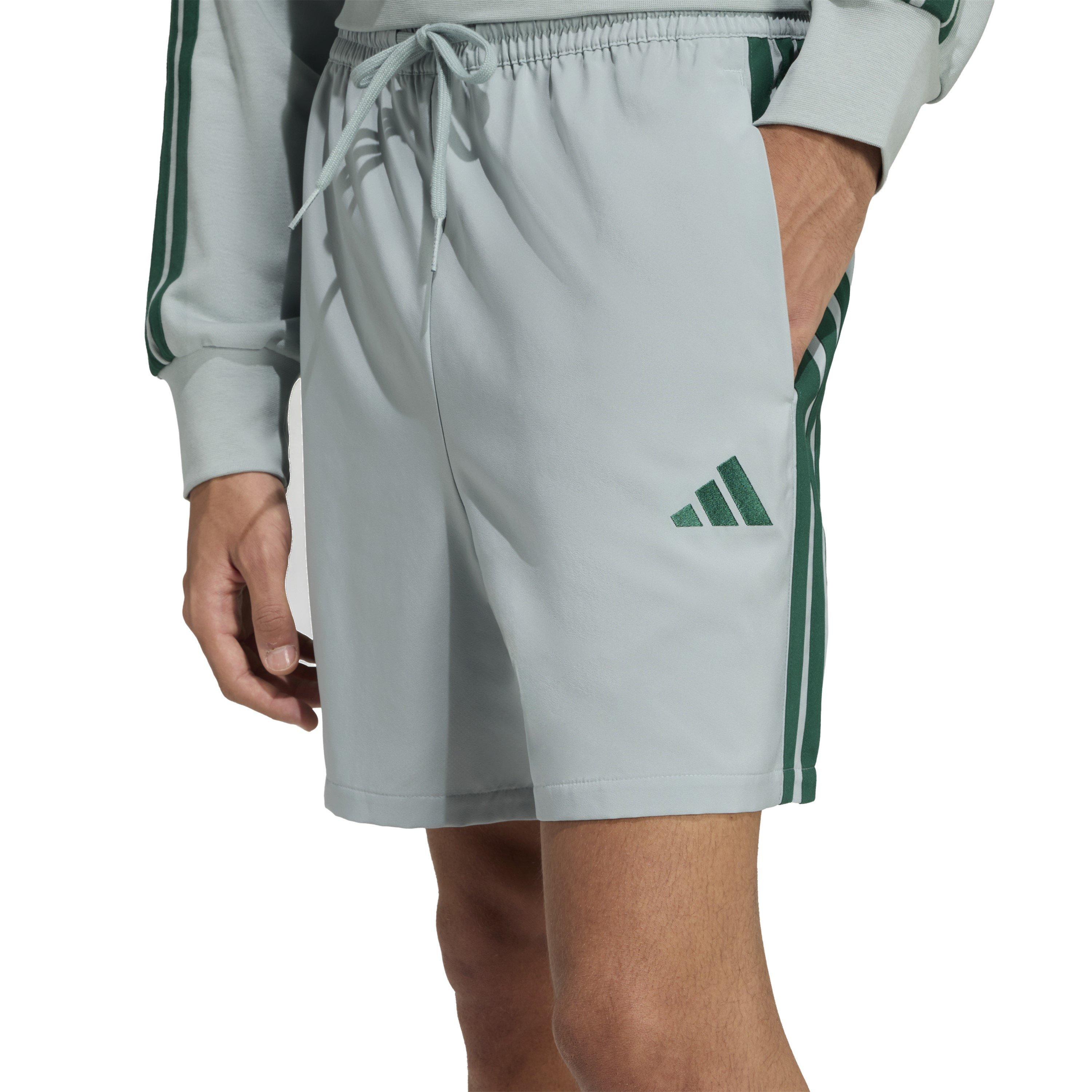 Wonder Sage/Grn - adidas - Men's Woven Tracksuit Shorts - 4
