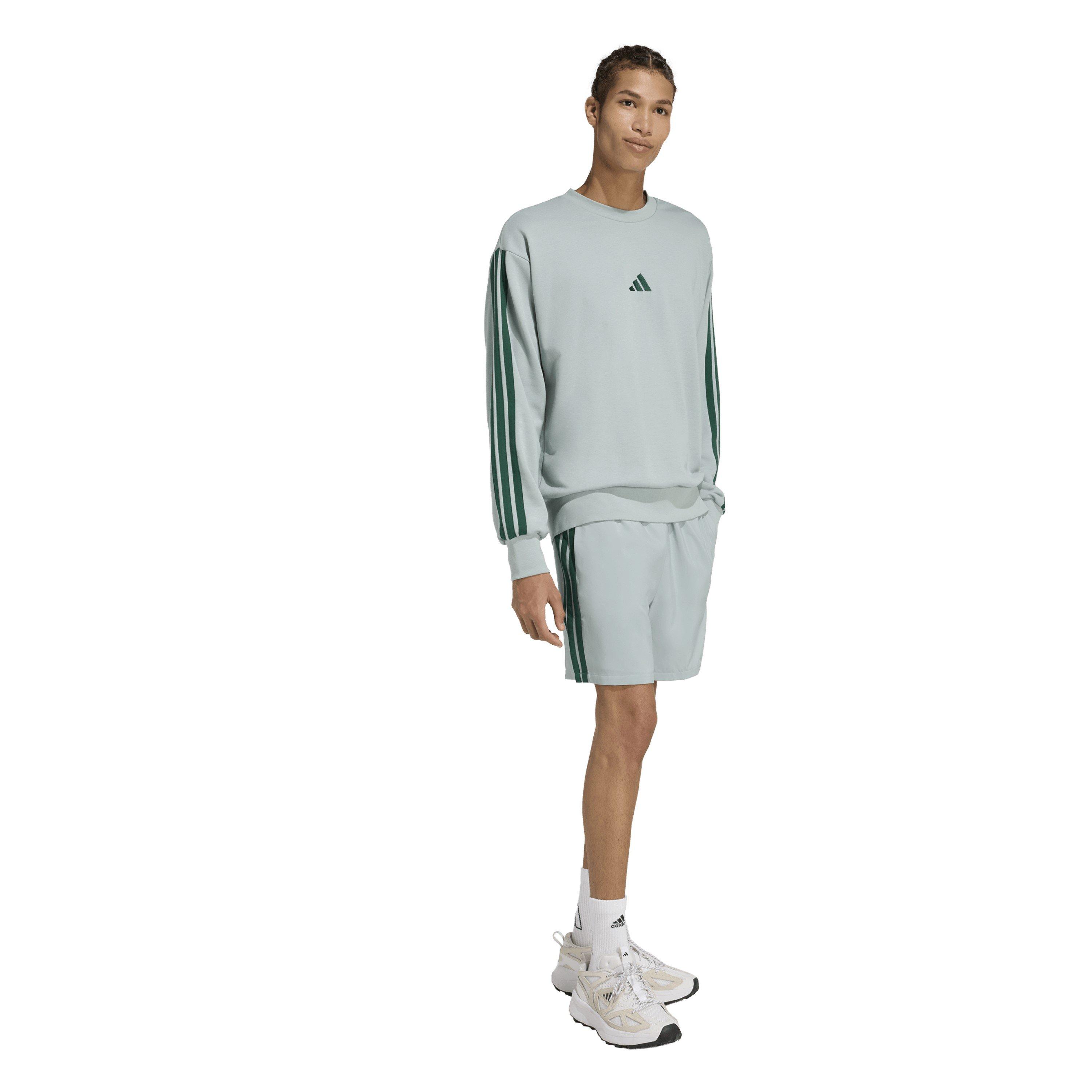 Wonder Sage/Grn - adidas - Men's Woven Tracksuit Shorts - 6