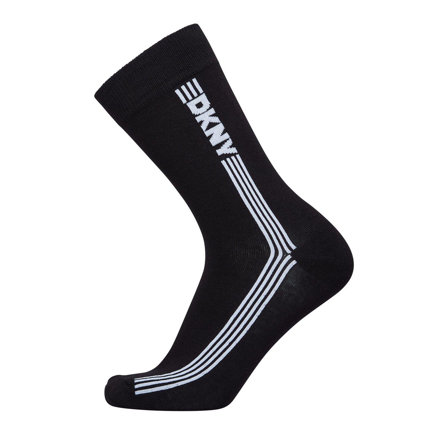 Black/Grey/Navy - DKNY - DKNY Mens 5 pack Socks Gem - 2