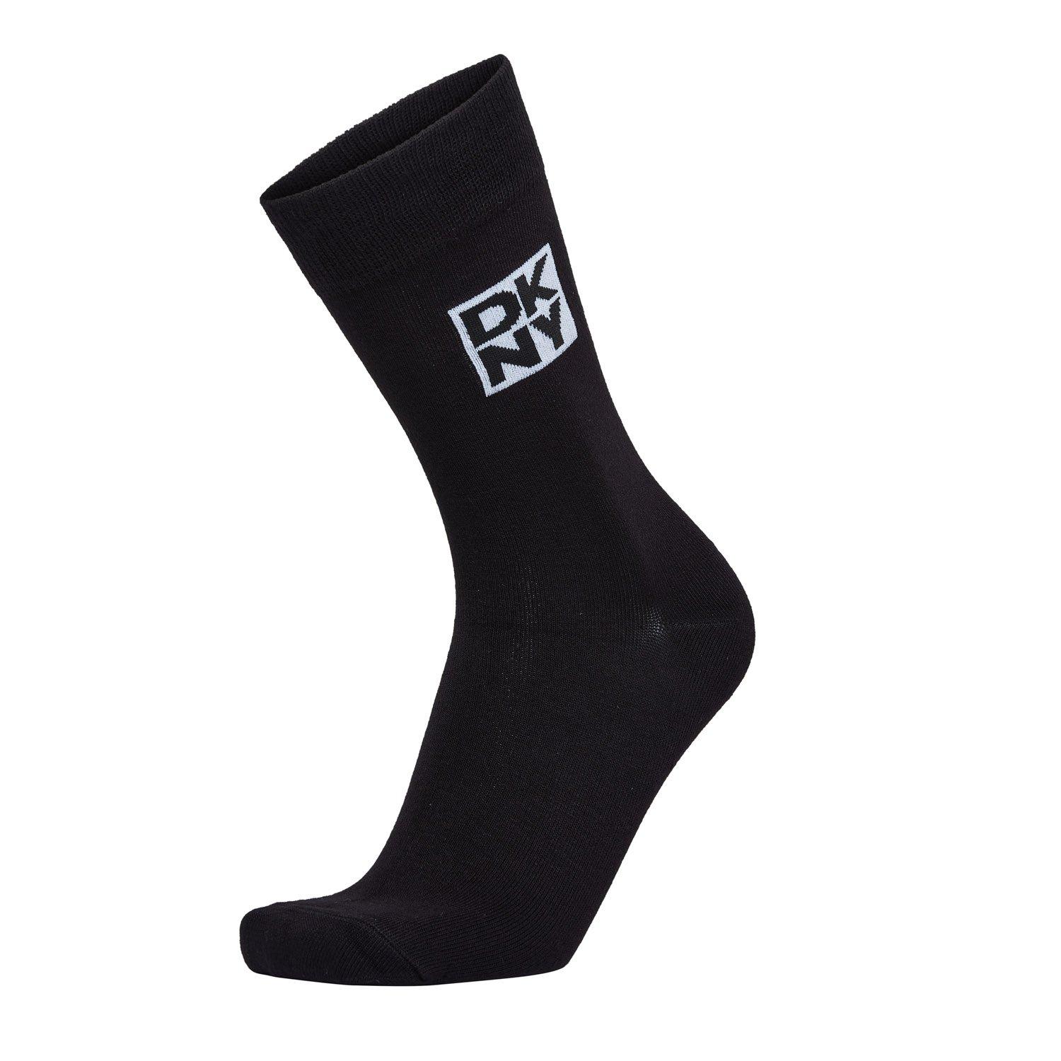 Black/Grey/Navy - DKNY - DKNY Mens 5 pack Socks Gem - 9