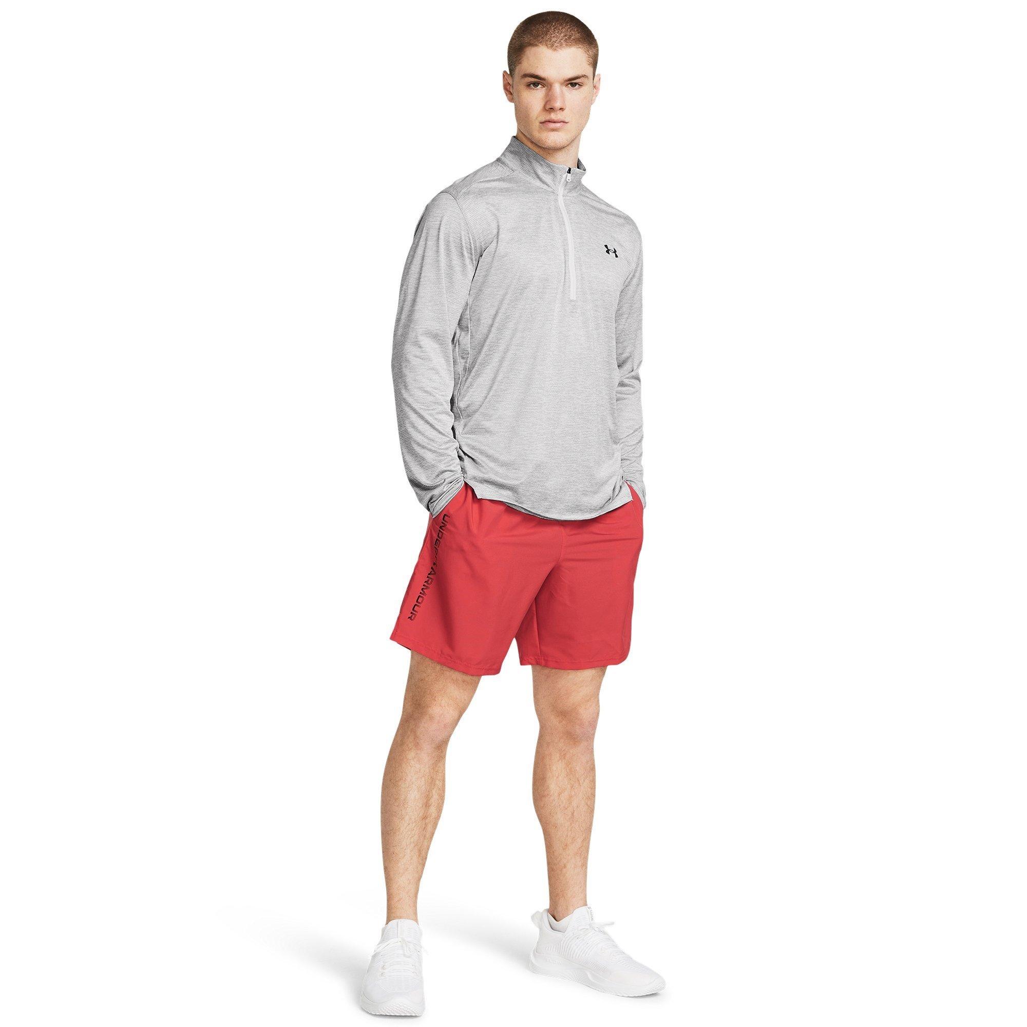 Red/Black - Under Armour - Armour Woven Graphic Shorts Mens - 6