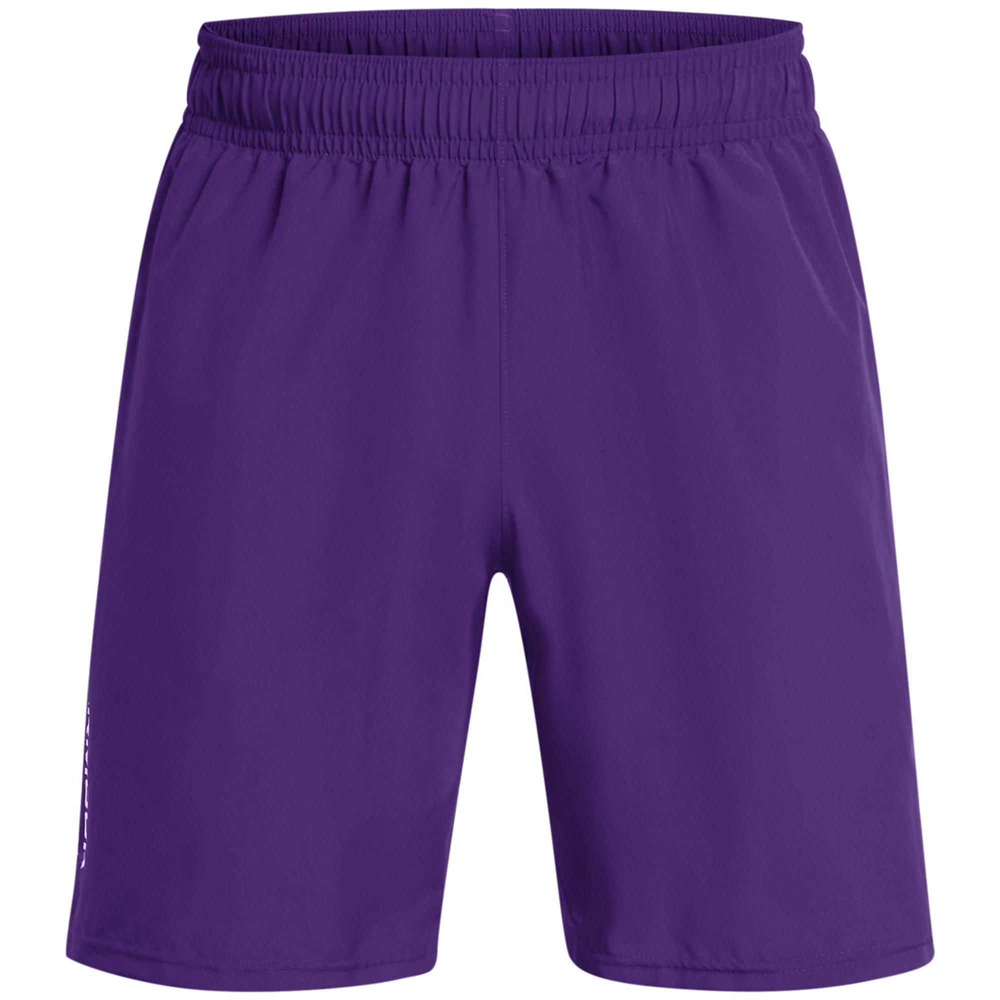 Under Armour Men's Woven Graphic Shorts - Purple - L