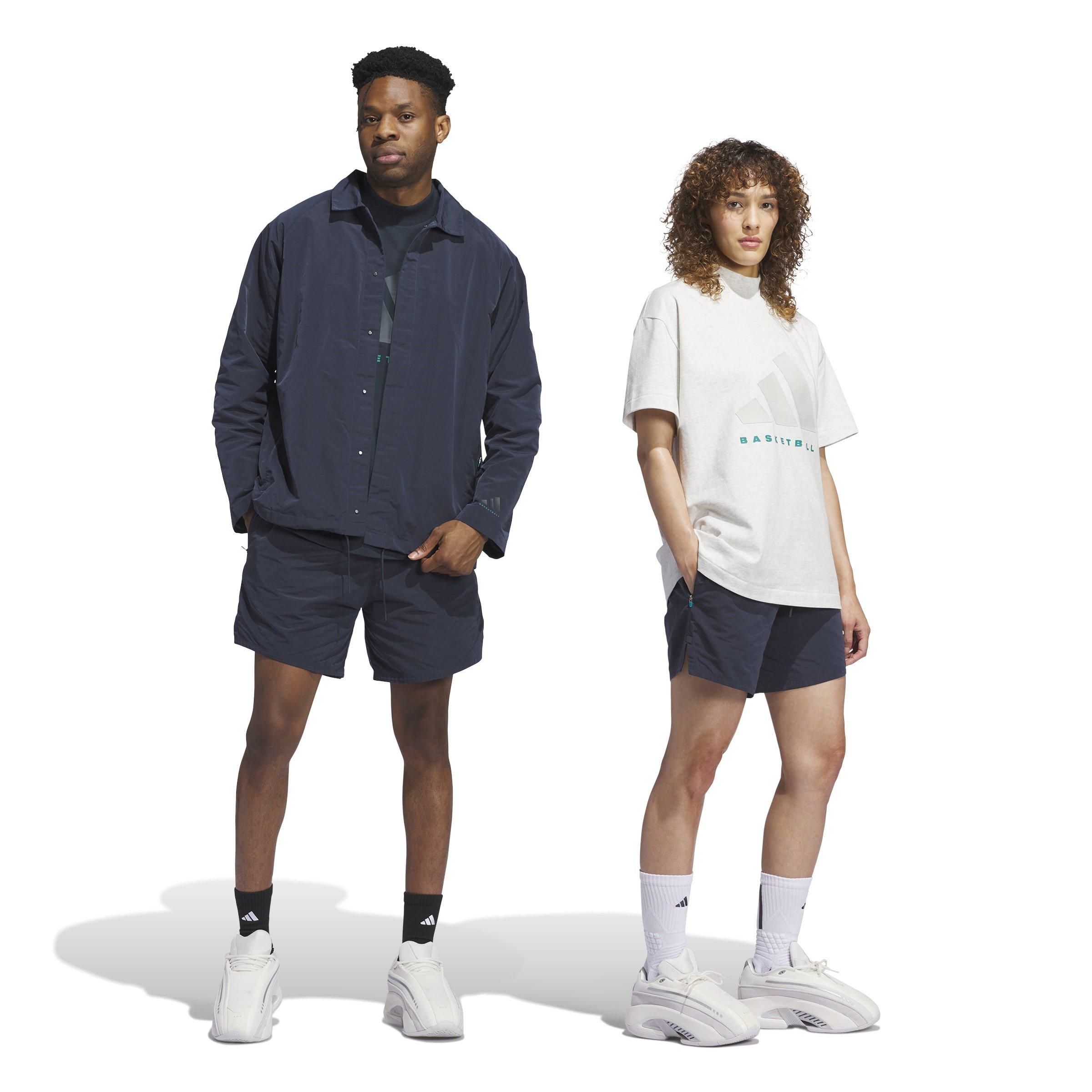 Aurora Ink - adidas - Basketball Woven Shorts Mens - 3