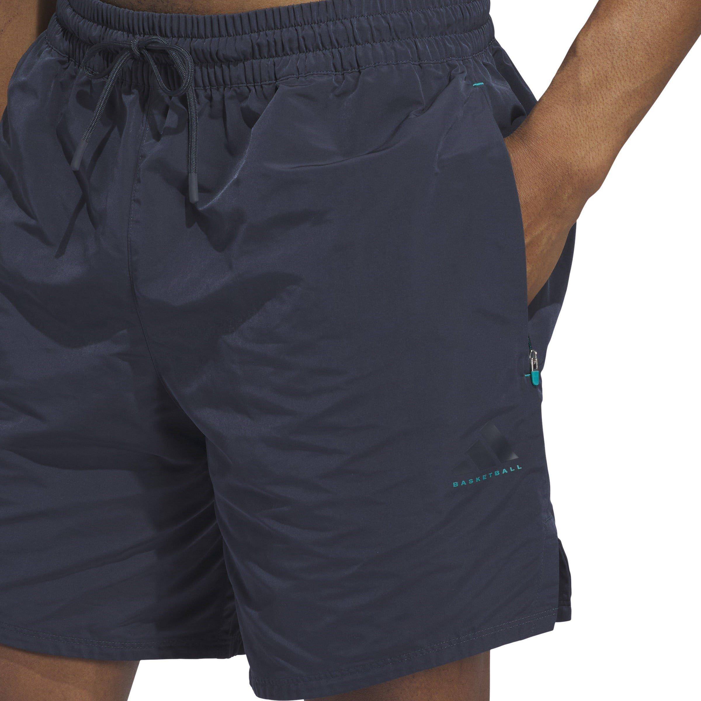 Aurora Ink - adidas - Basketball Woven Shorts Mens - 8