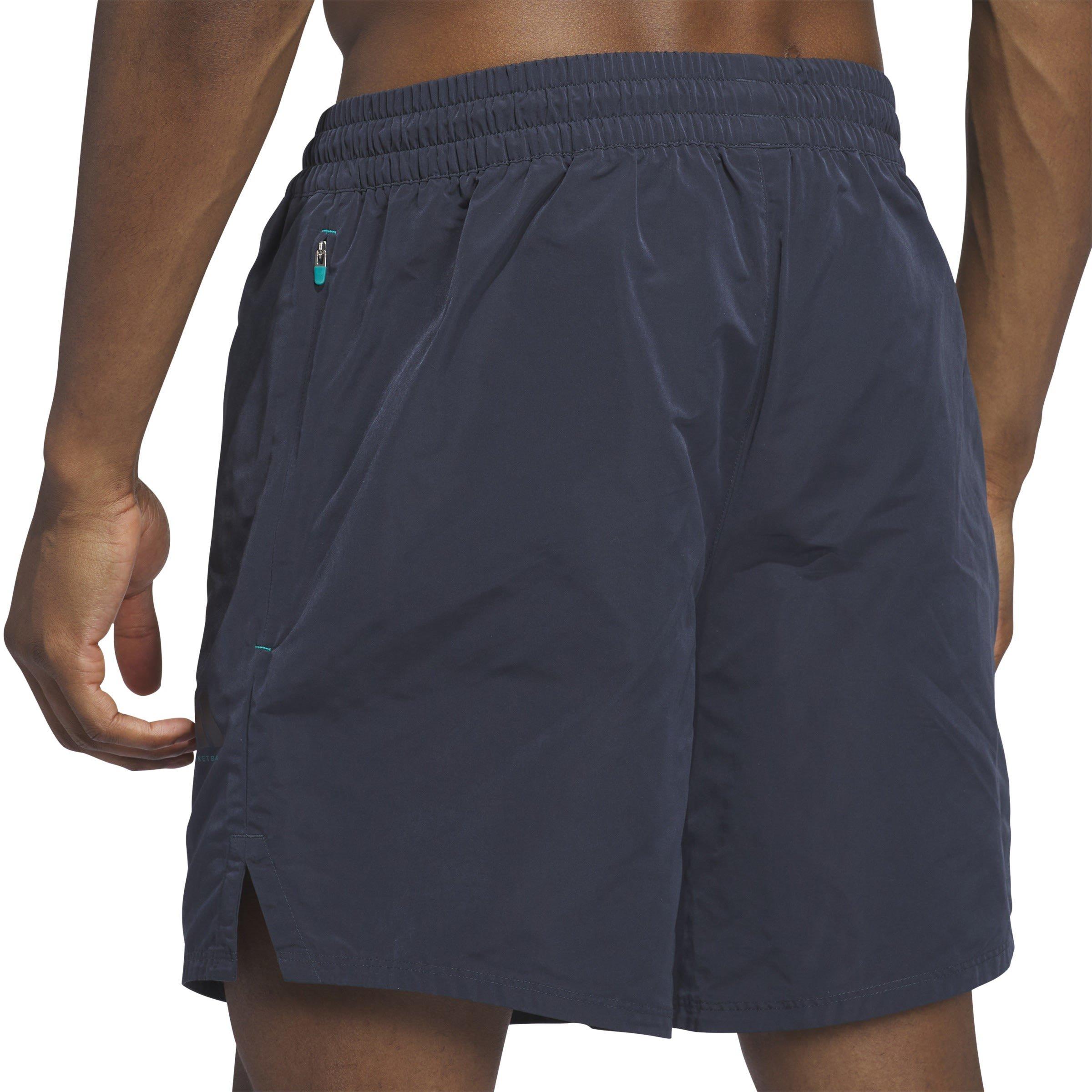 Aurora Ink - adidas - Basketball Woven Shorts Mens - 9