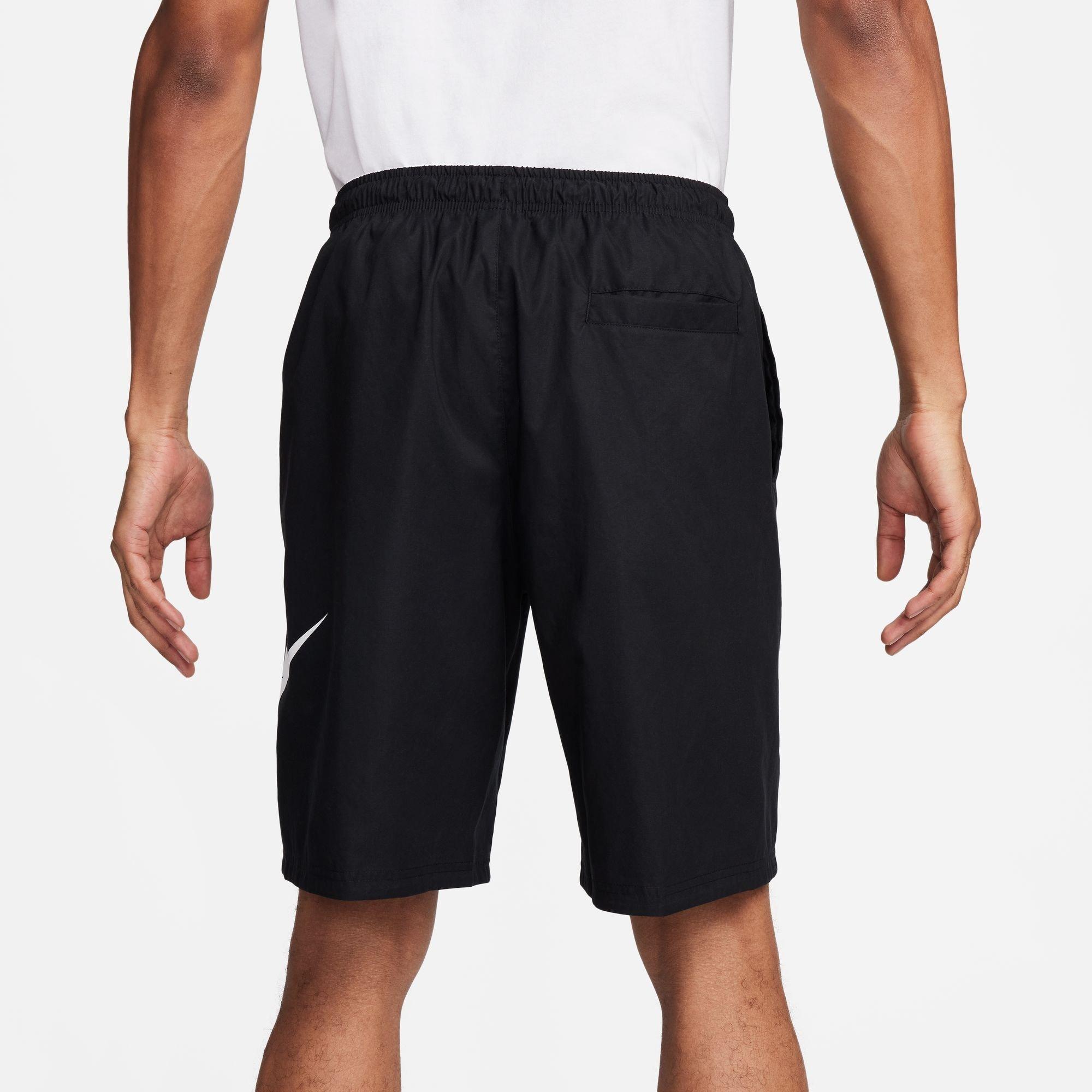 Schwarz/Weiß - Nike - Men's Woven Club Tracksuit Shorts - 2