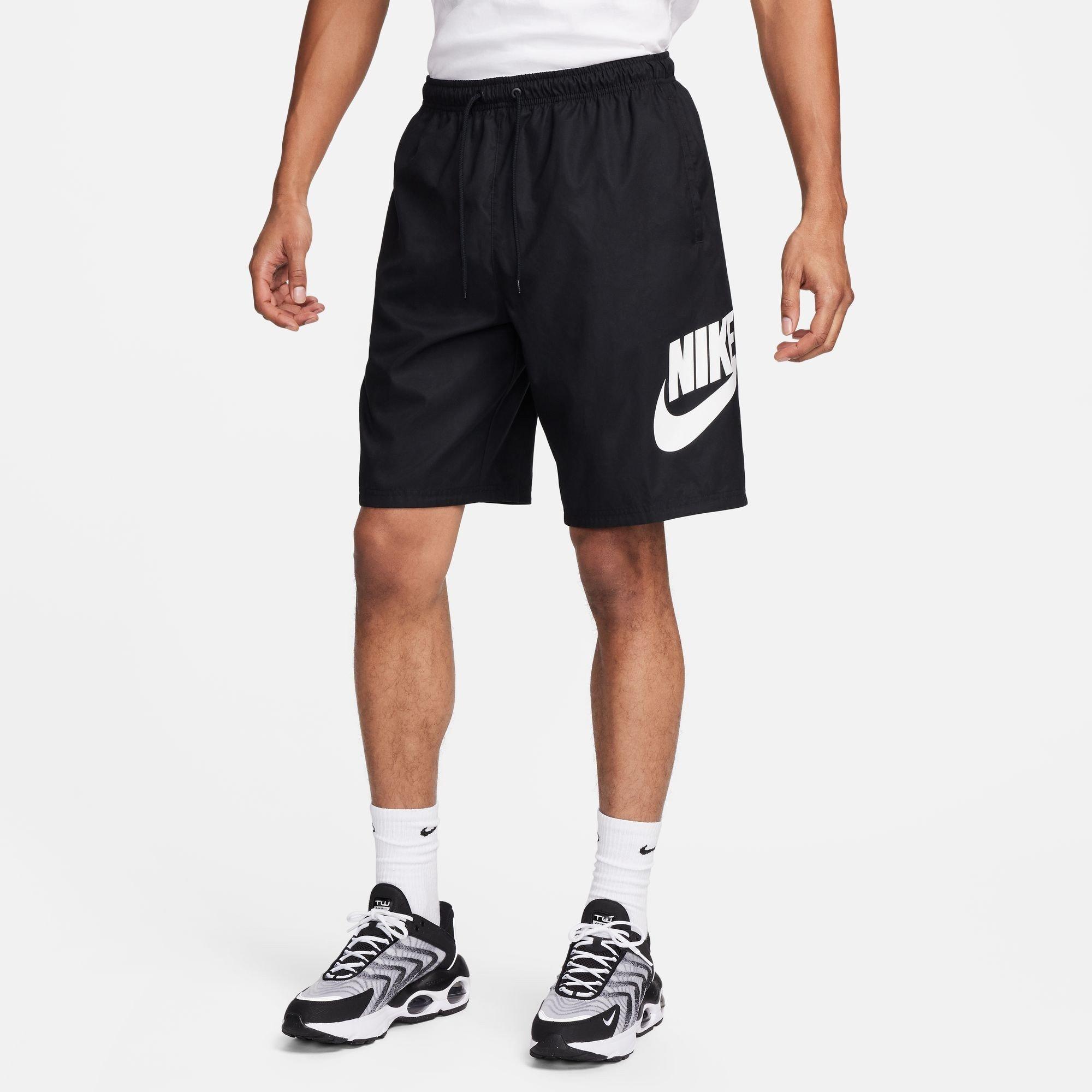 Schwarz/Weiß - Nike - Men's Woven Club Tracksuit Shorts - 3