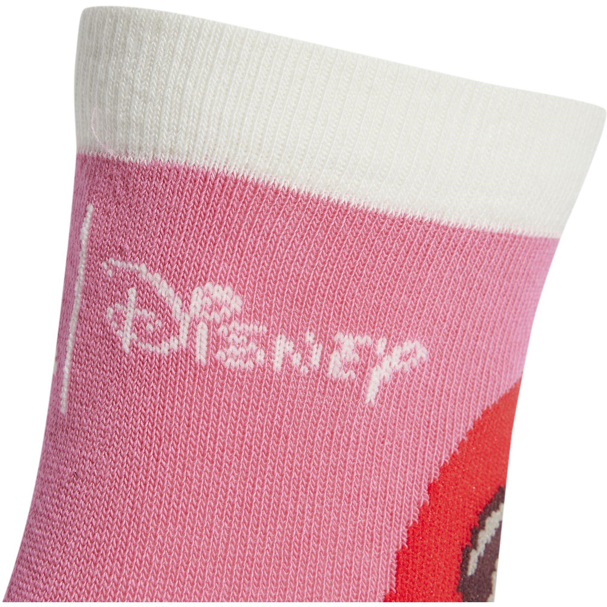 Wht/Pnk fusion - adidas - DISNEY MINNIE MOUSE SOCKS 3 PACK KIDS - 3