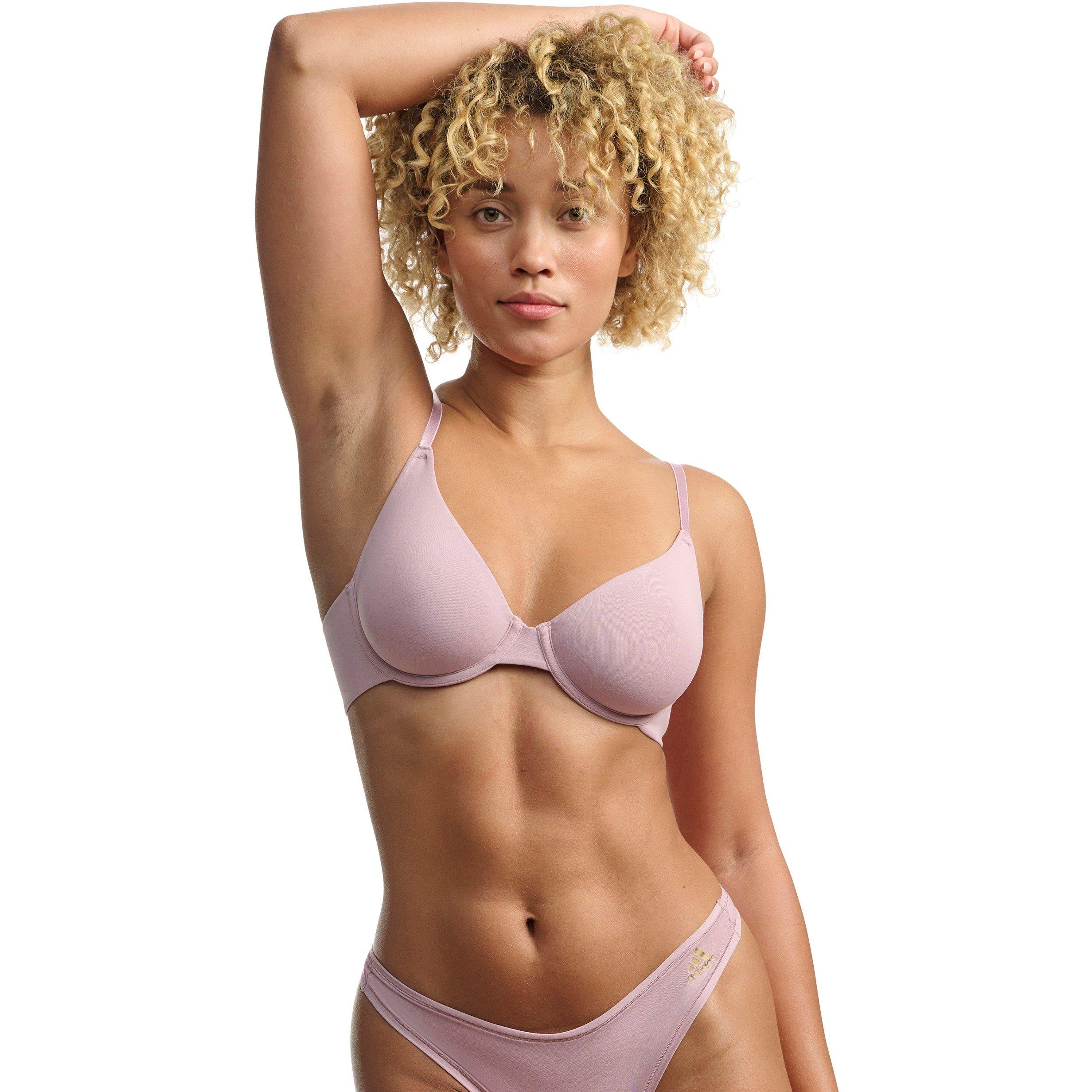 Wunder Mauve - adidas - Lightly Lined Bralette - 2