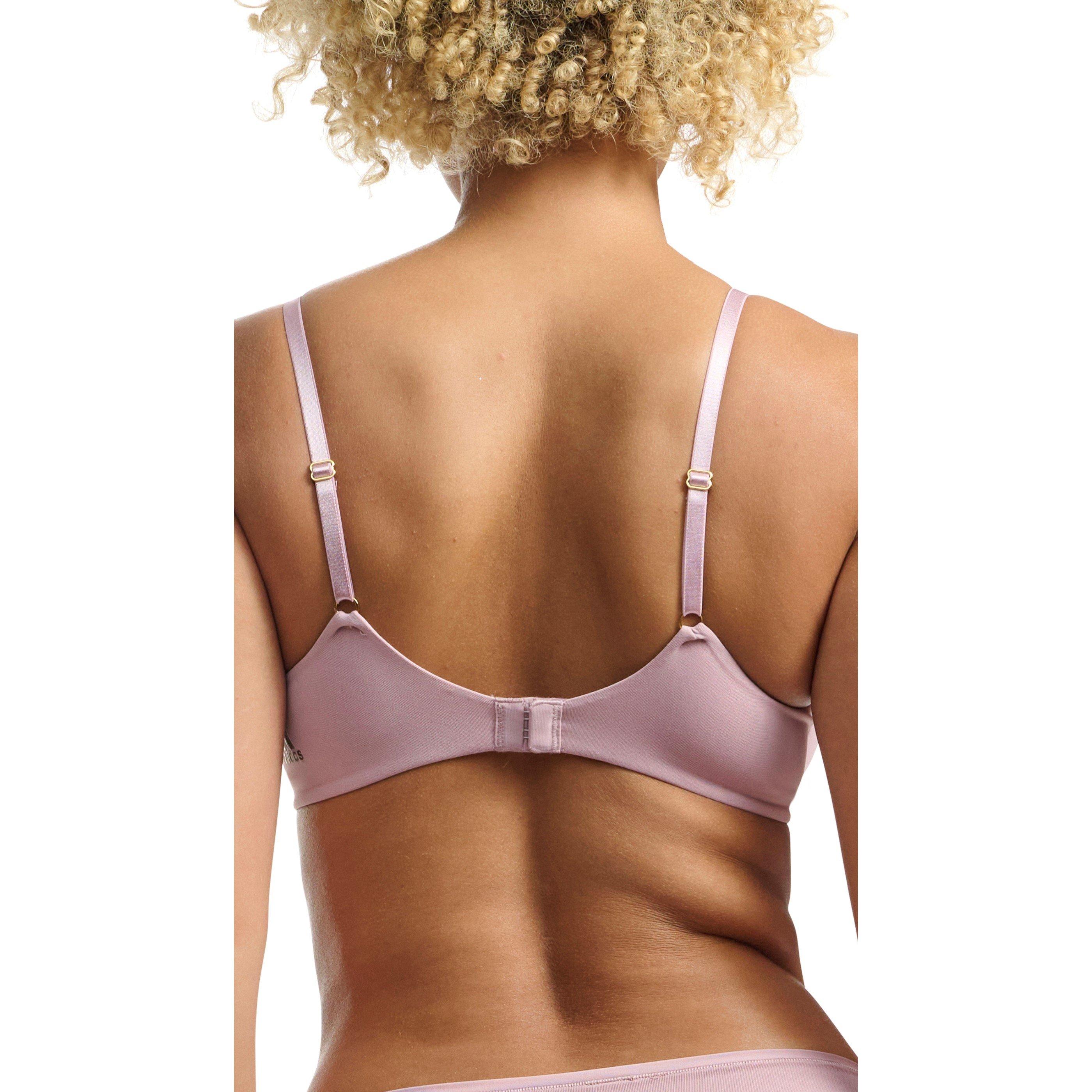 Wunder Mauve - adidas - Lightly Lined Bralette - 6