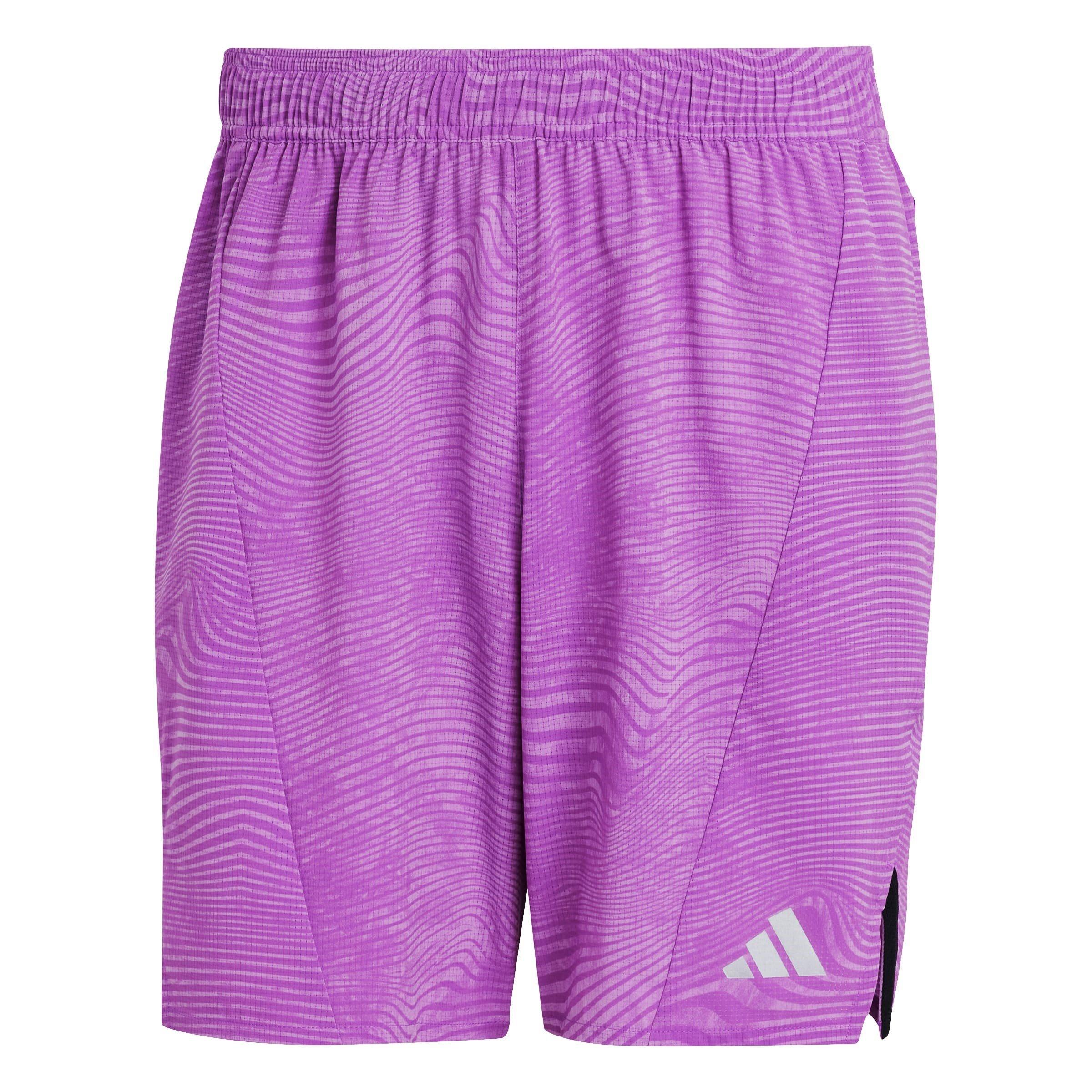 Adidas Men's Designed 4 Training Heat.rdy Hiit Training Shorts - Prpl/Prpl Burst - M