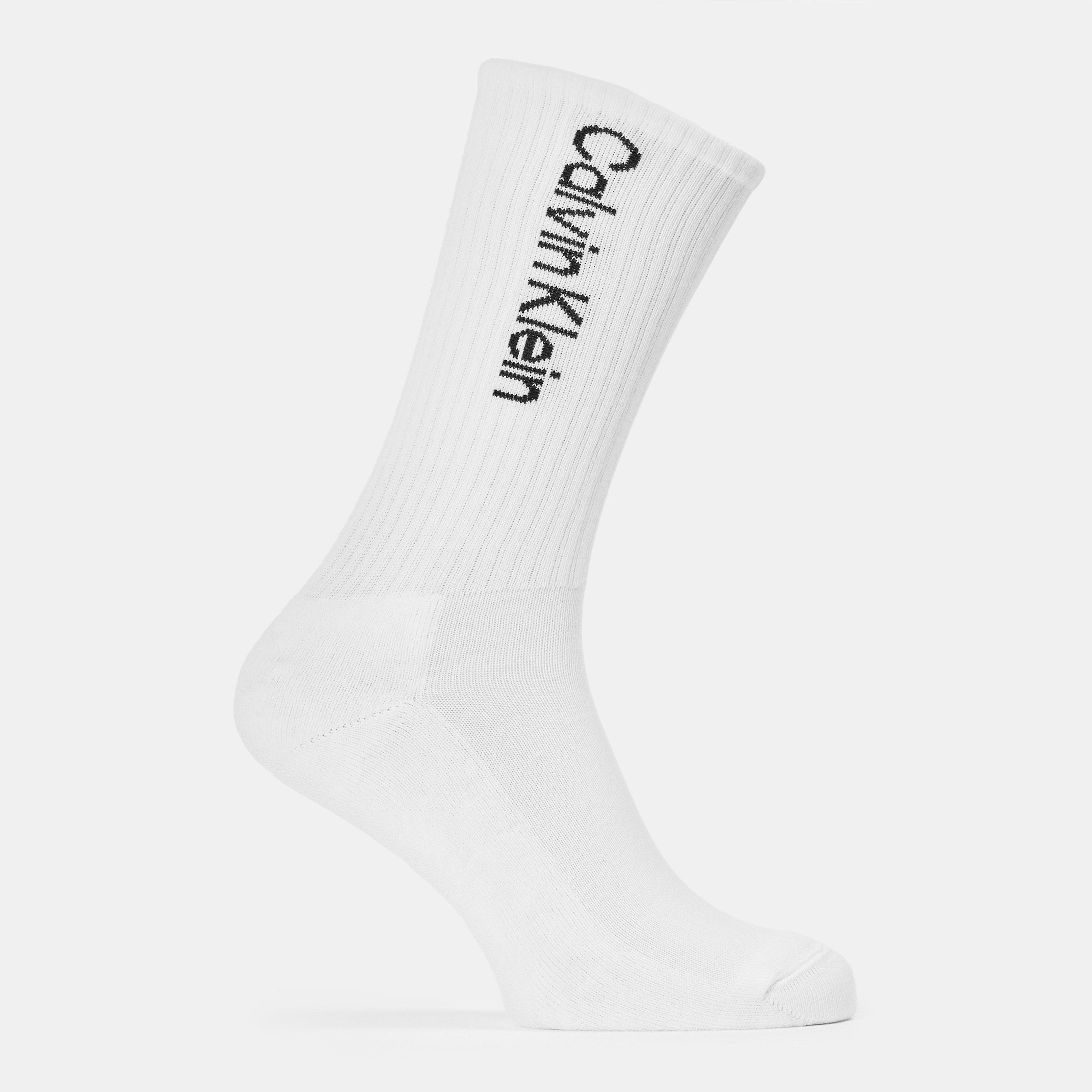 White - Calvin Klein - Crew Socks - 2