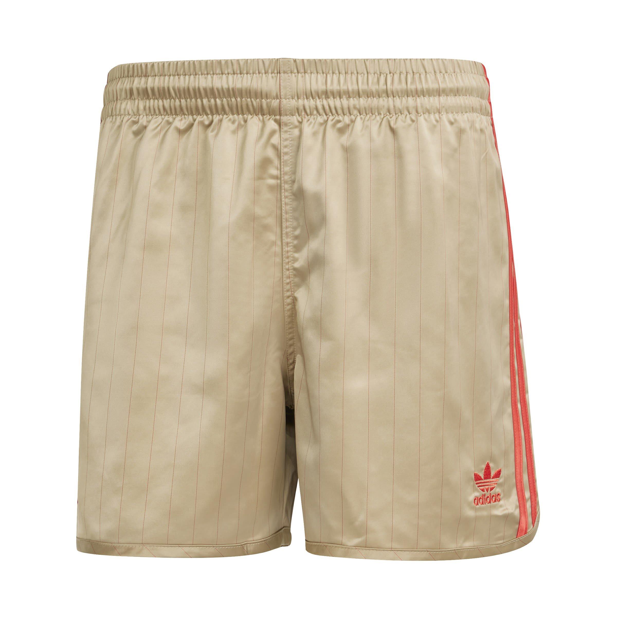 Adidas Men's David Beckham Originals 3-Stripes Shorts - Hemp - XL