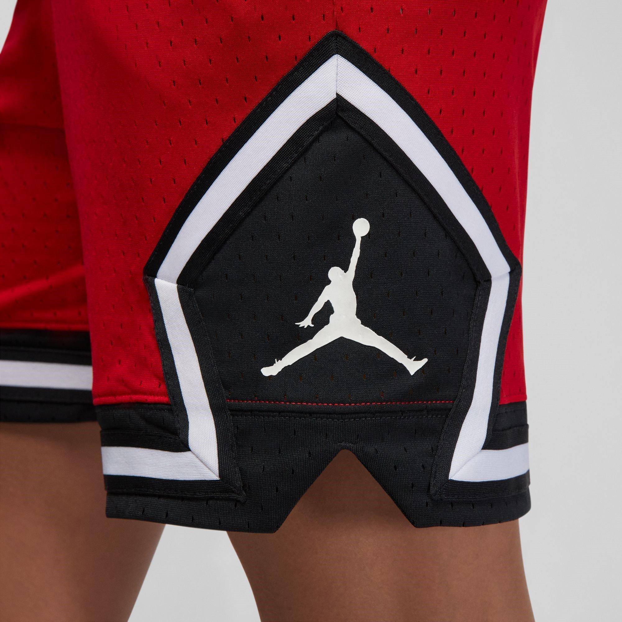 Rosso palestra/Nero - Air Jordan - Dri-FIT Sport Men's Diamond Shorts - 5