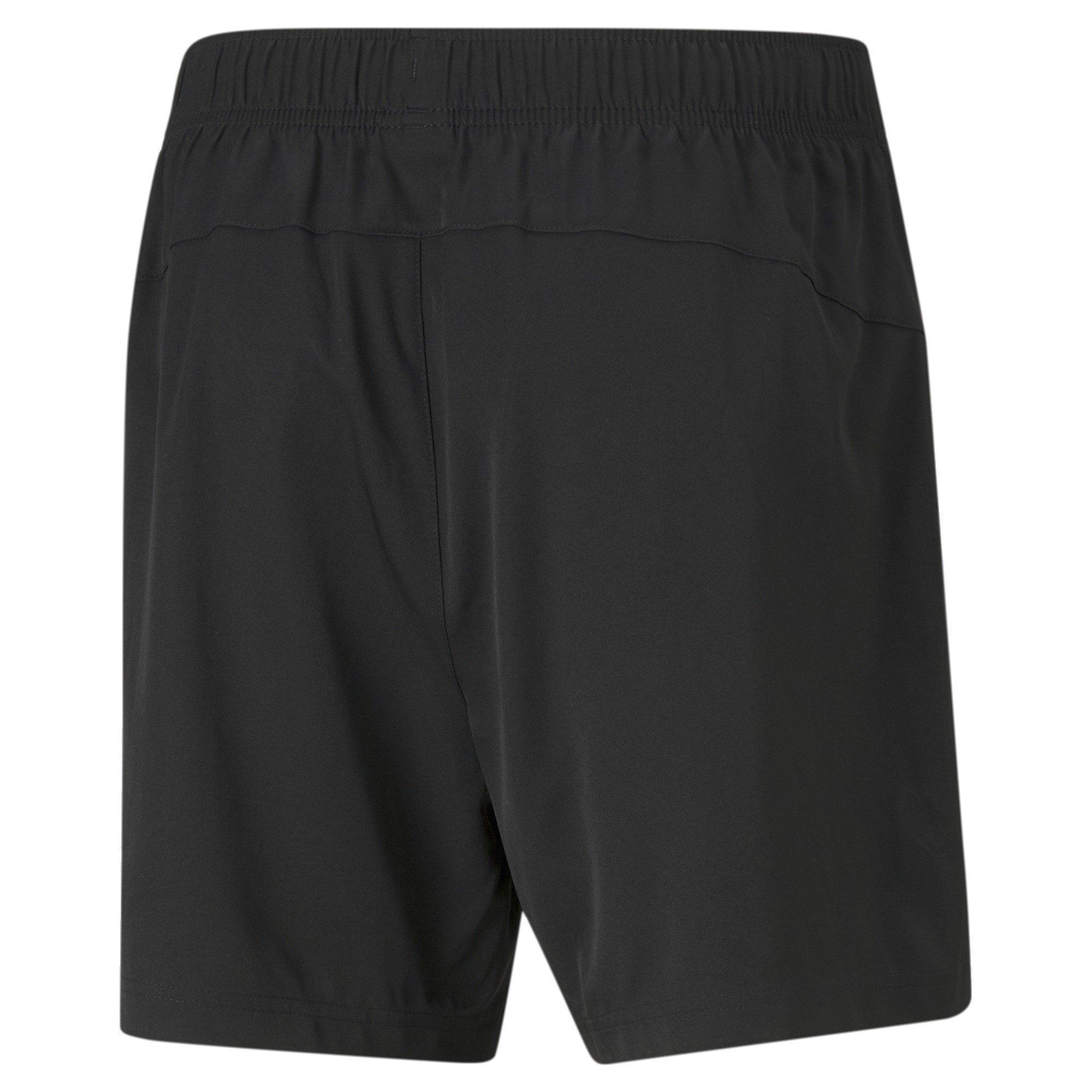 Sort/Hvid - Puma - Essentials Logo Woven Shorts 5 Mens - 5