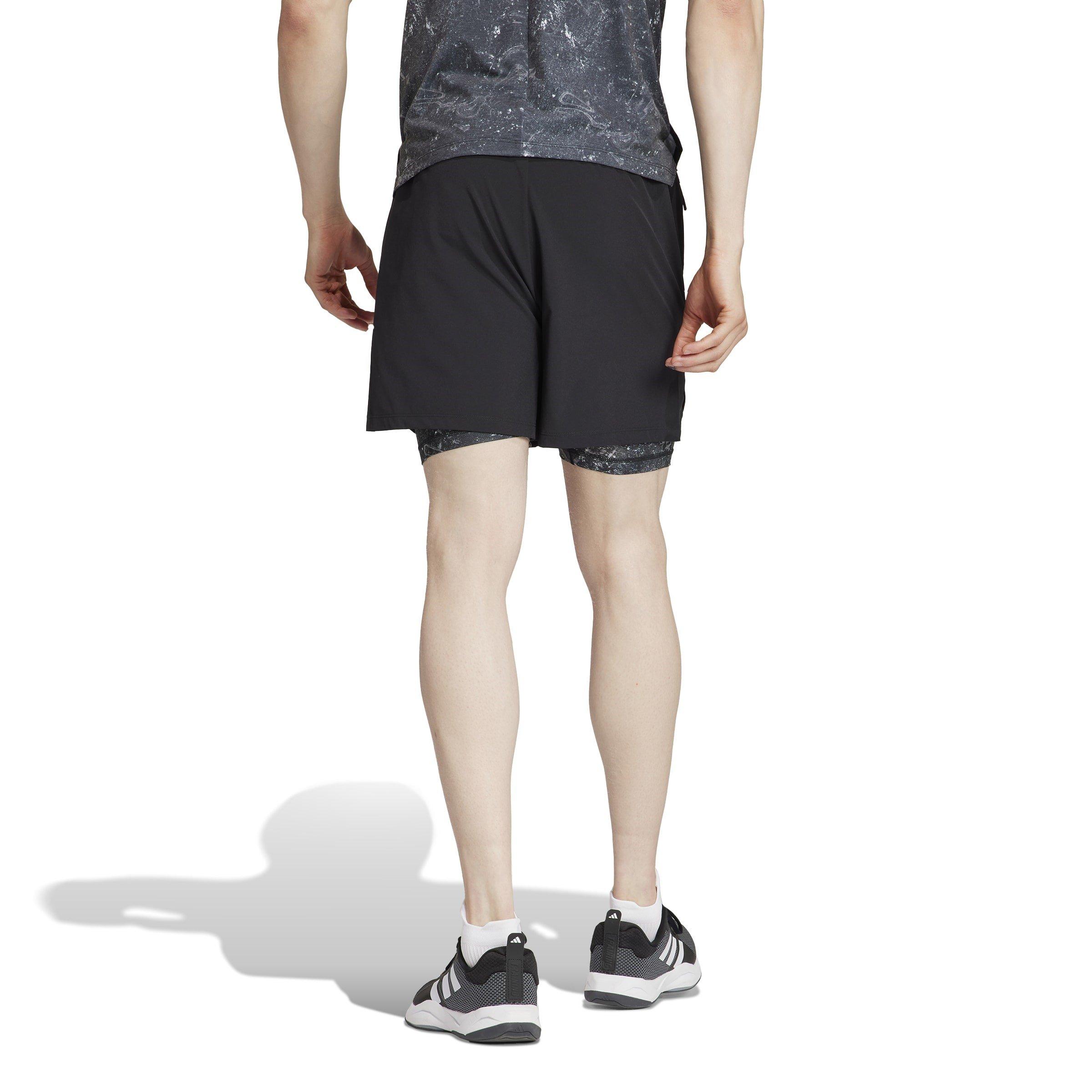 Black - adidas - Wool Pow 2-in-1 Woven Shorts - 3