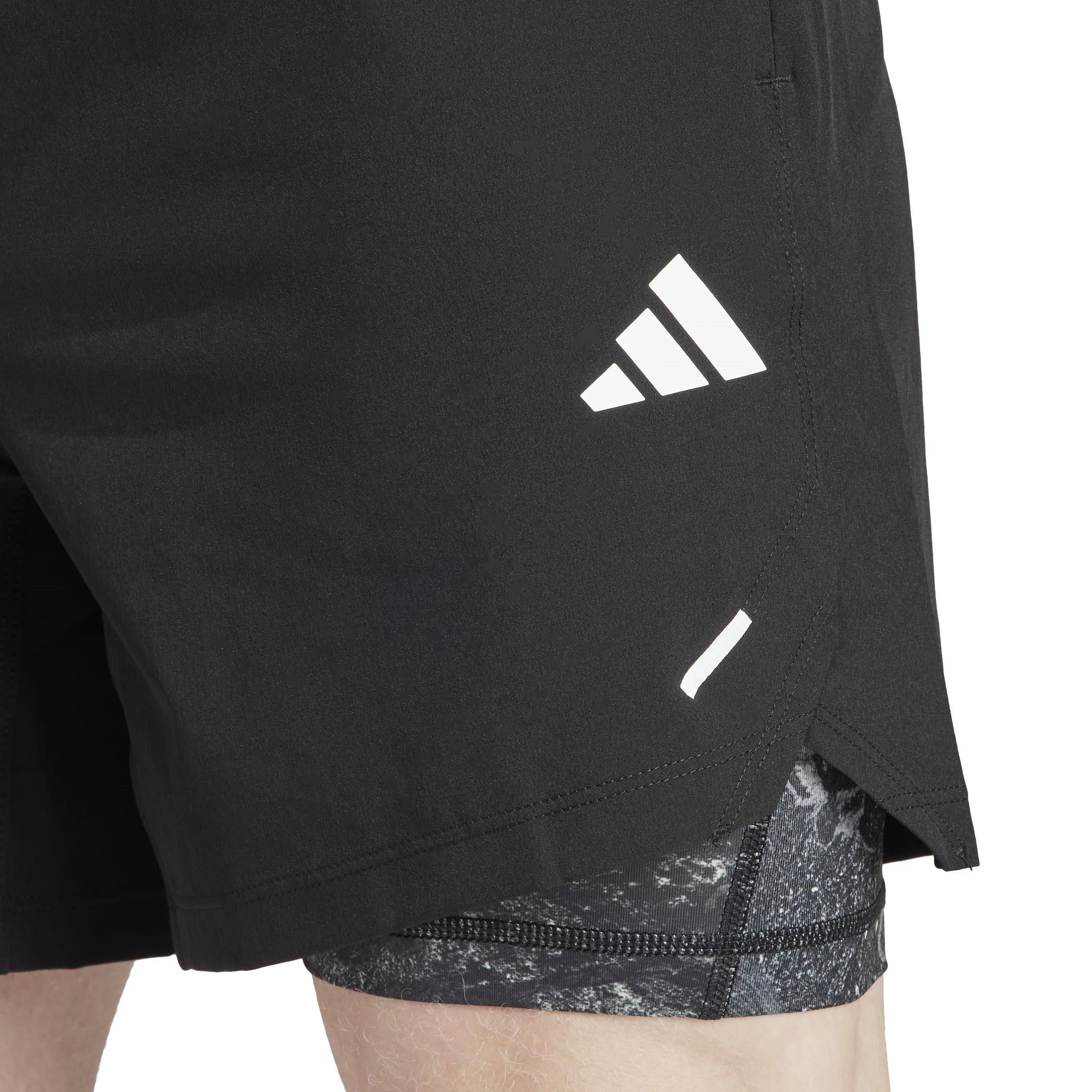 Black - adidas - Wool Pow 2-in-1 Woven Shorts - 5