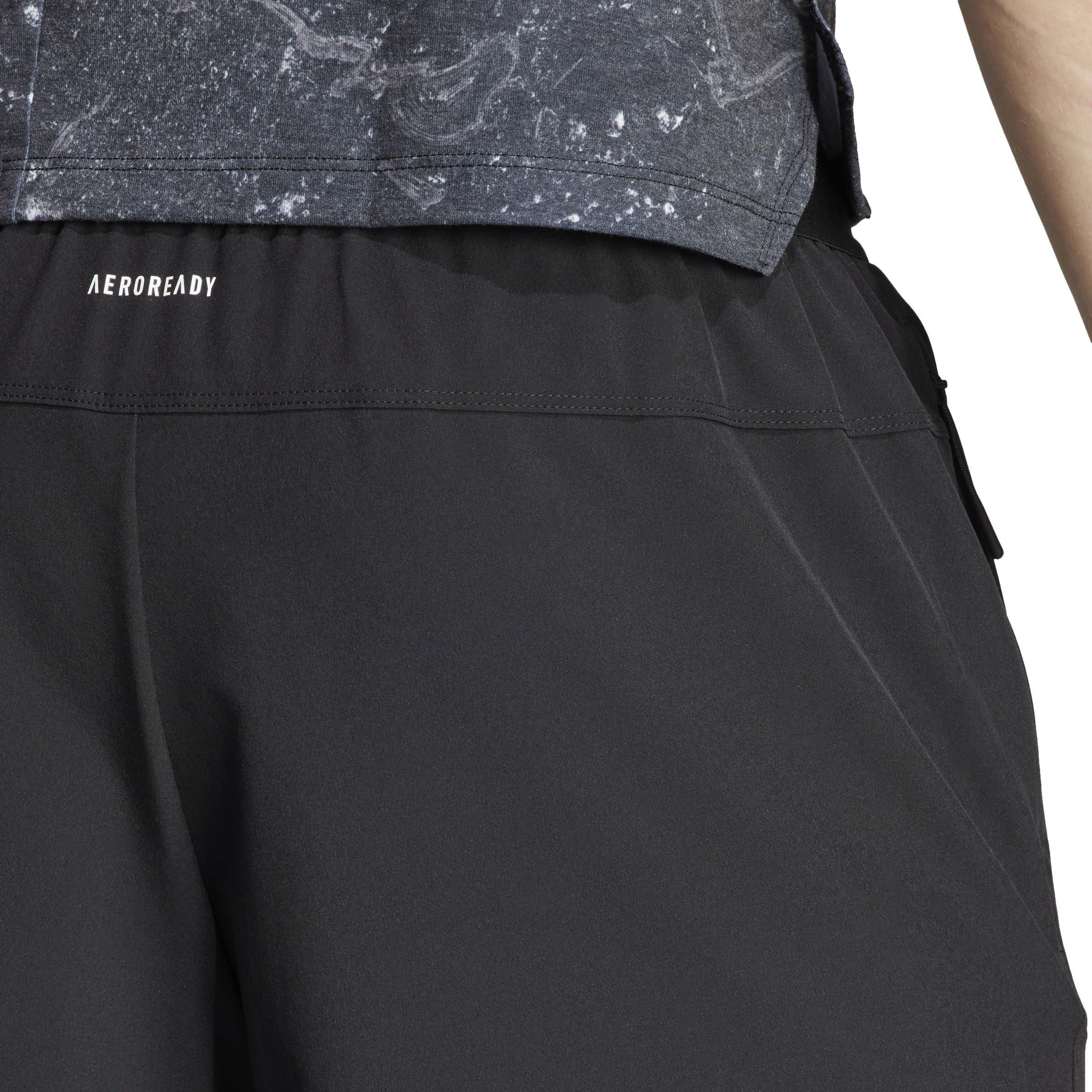 Black - adidas - Wool Pow 2-in-1 Woven Shorts - 6