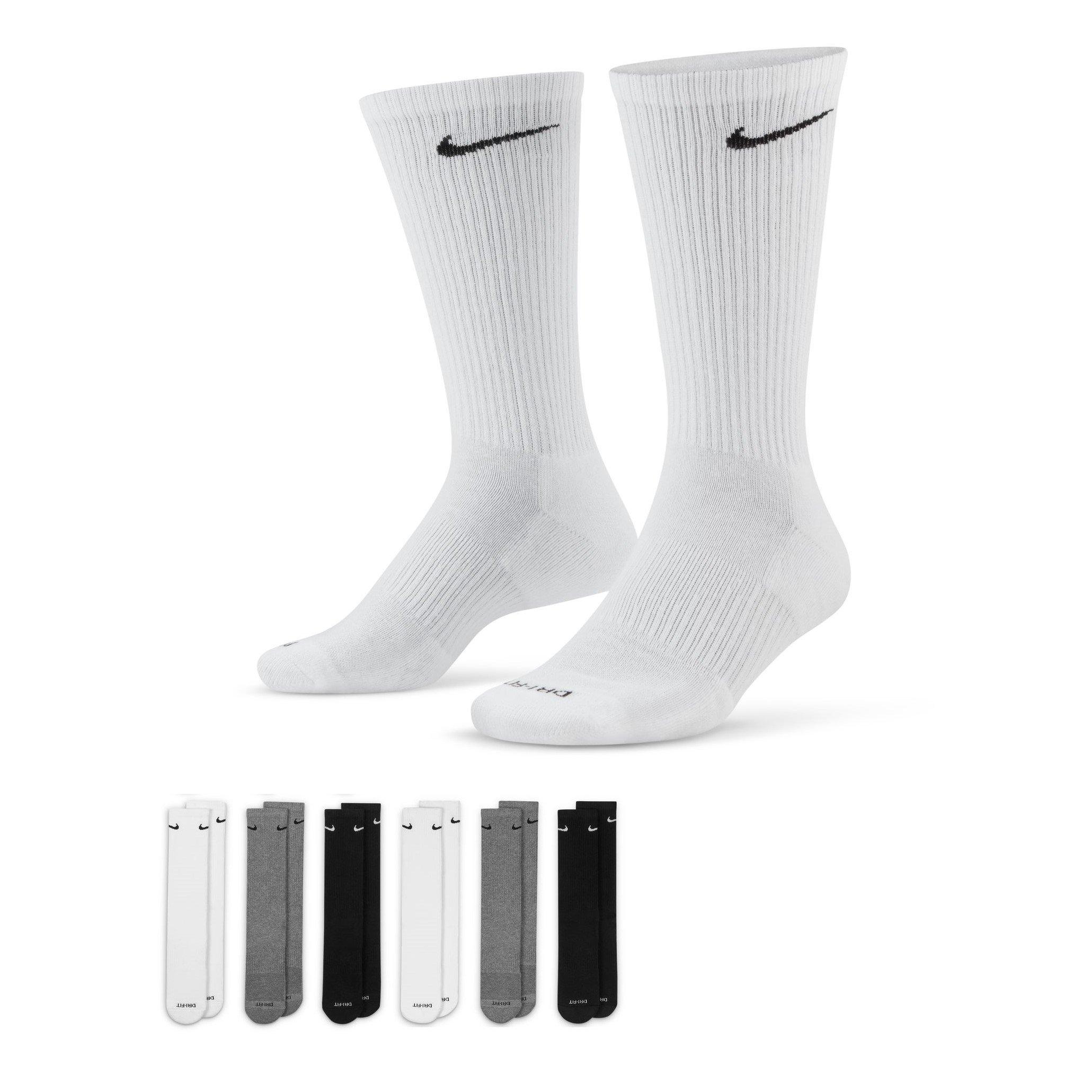 Everyday Plus Cushioned Crew Socks 6-Pack Mens