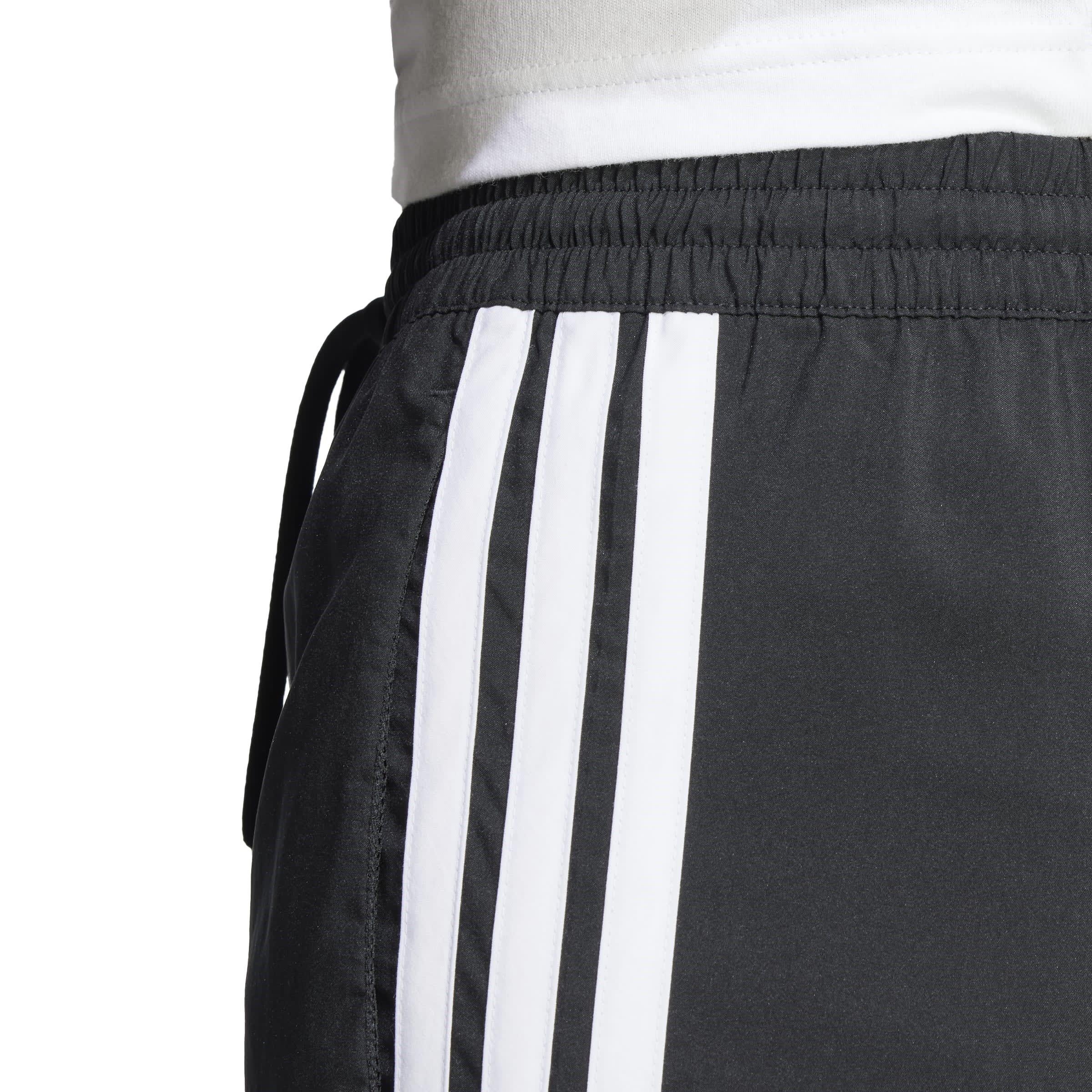 Black/White - adidas - Men's Chelsea Woven Tracksuit Shorts - 4