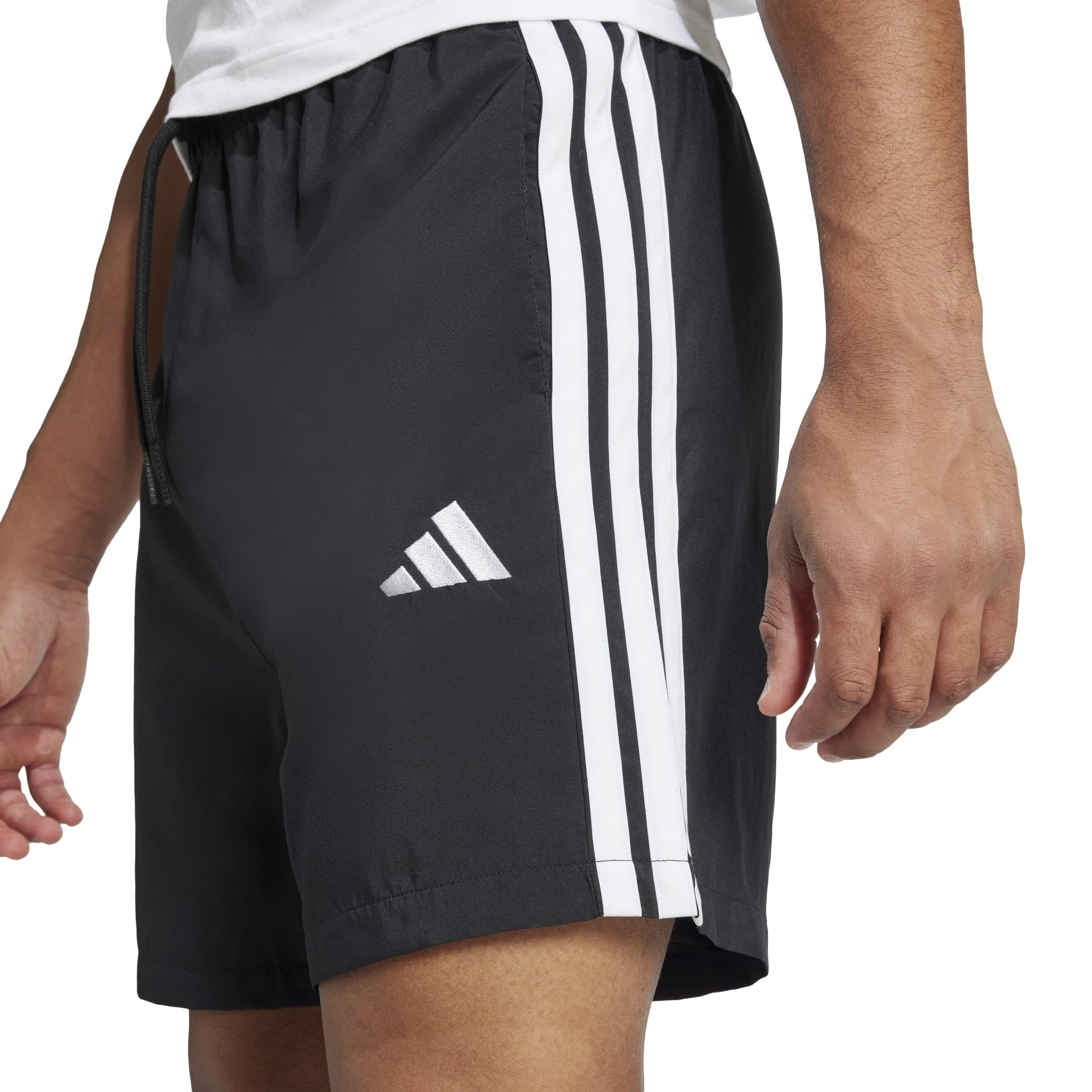 Black/White - adidas - Men's Chelsea Woven Tracksuit Shorts - 5