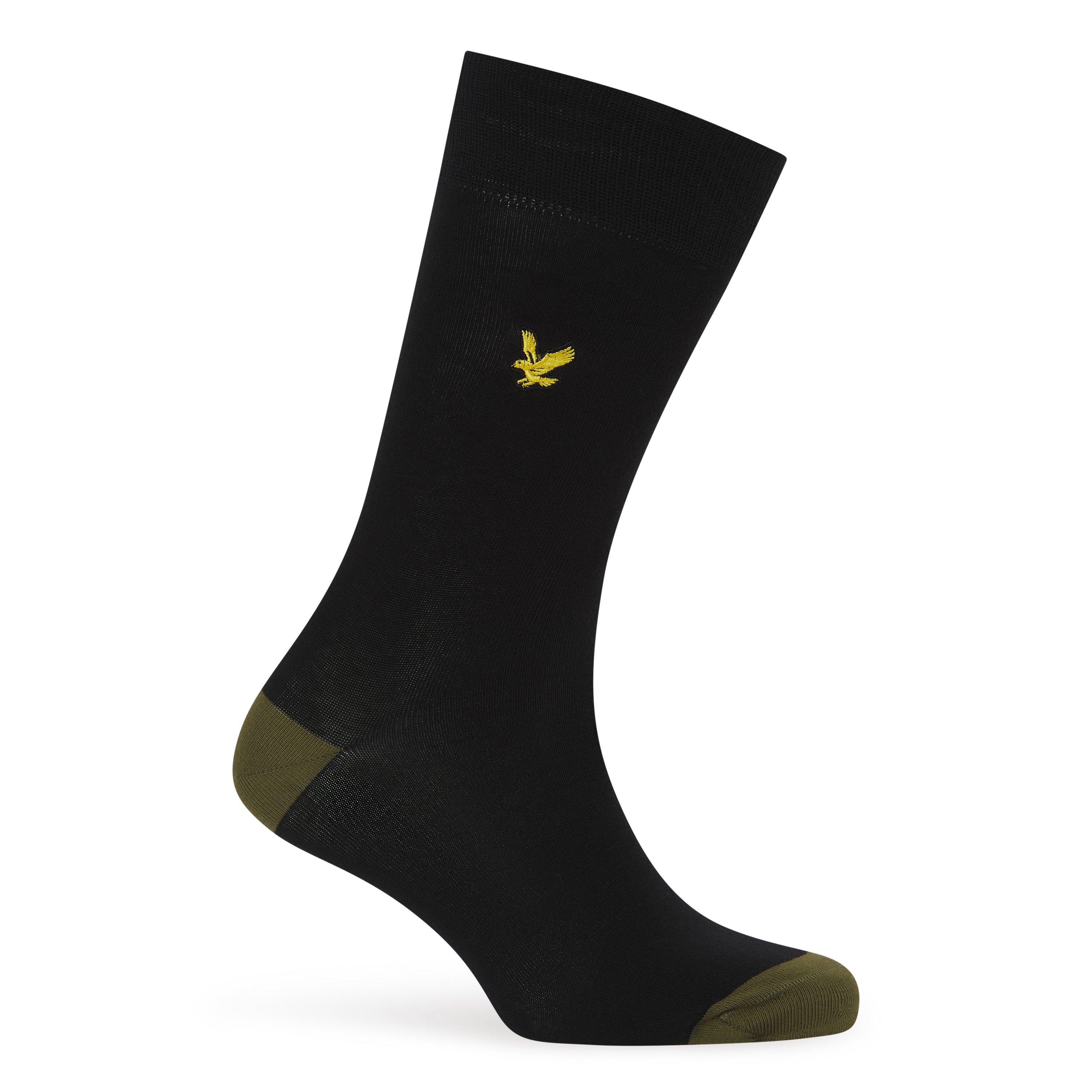 Black - Lyle and Scott - Men's Crew Socks - 3