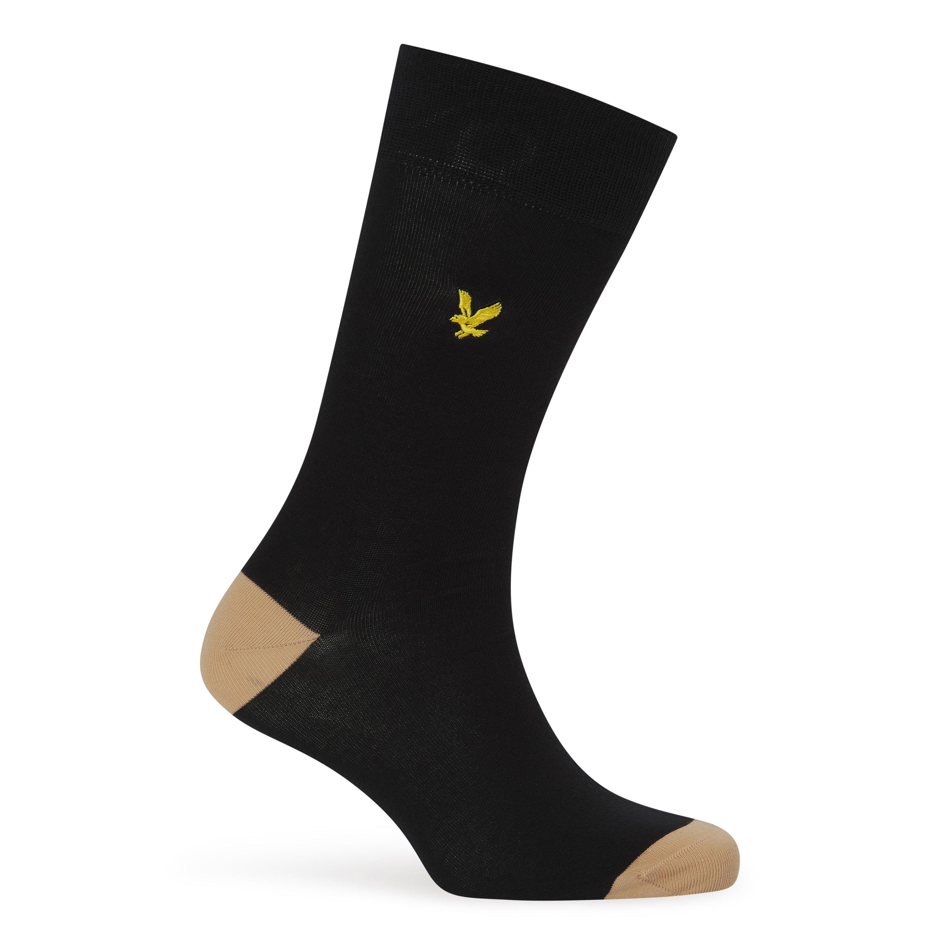 Black - Lyle and Scott - Men's Crew Socks - 5