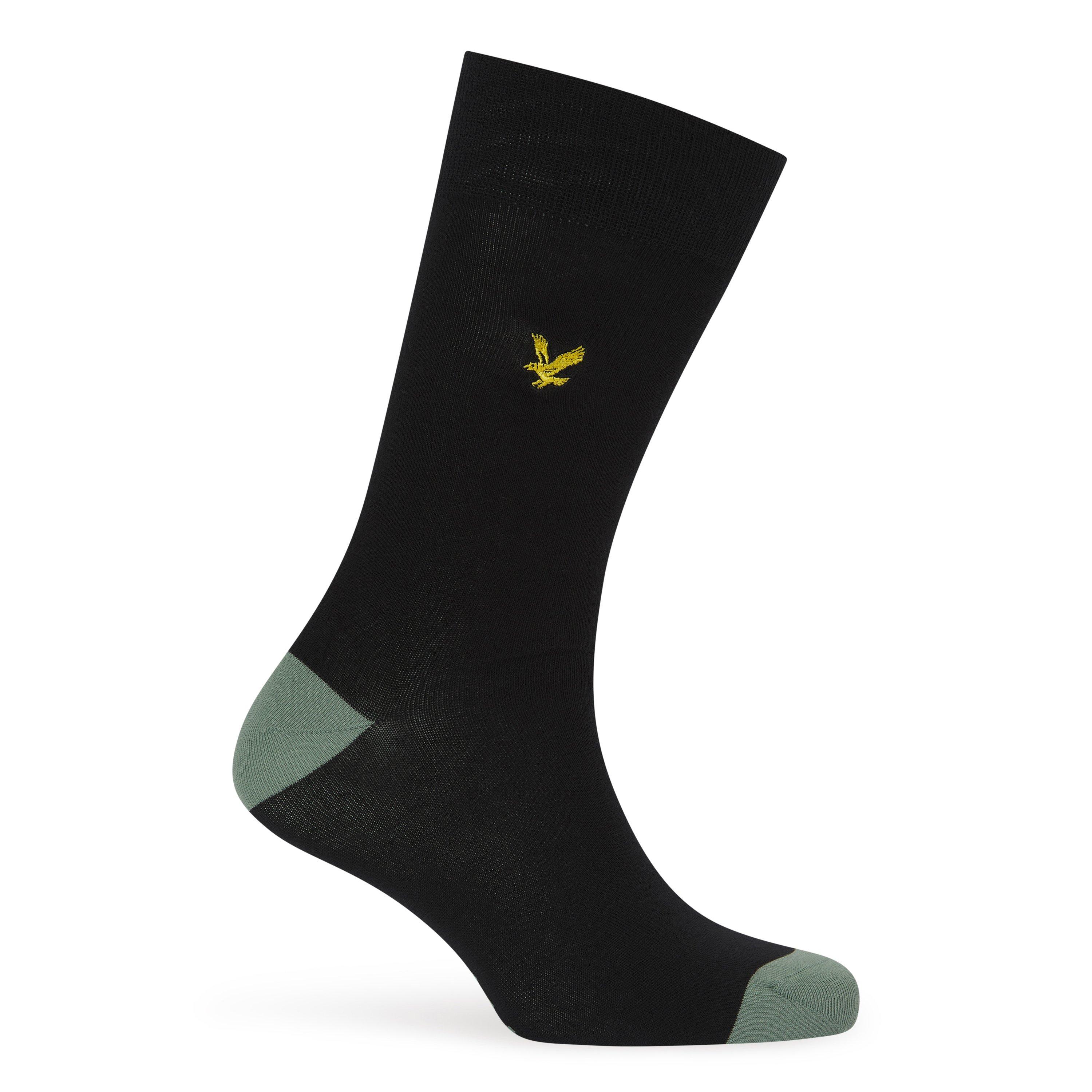 Black - Lyle and Scott - Men's Crew Socks - 6