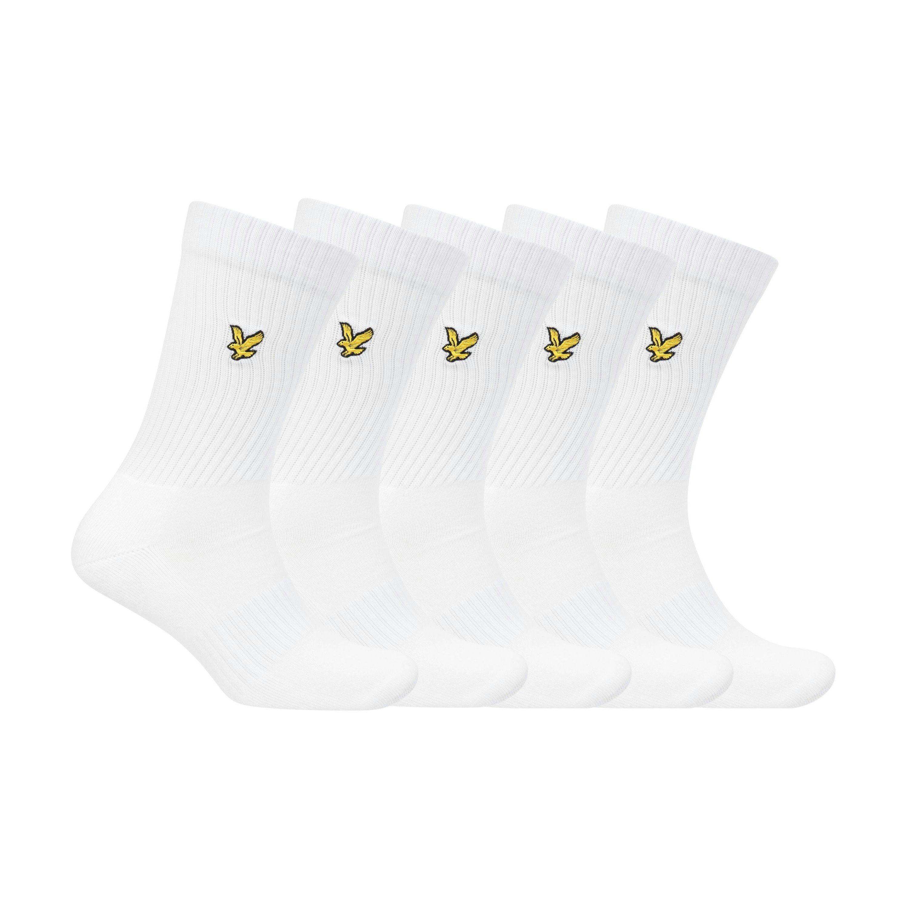 Strahlendes Weiß - Lyle and Scott - Men's Sports Crew Socks - 1