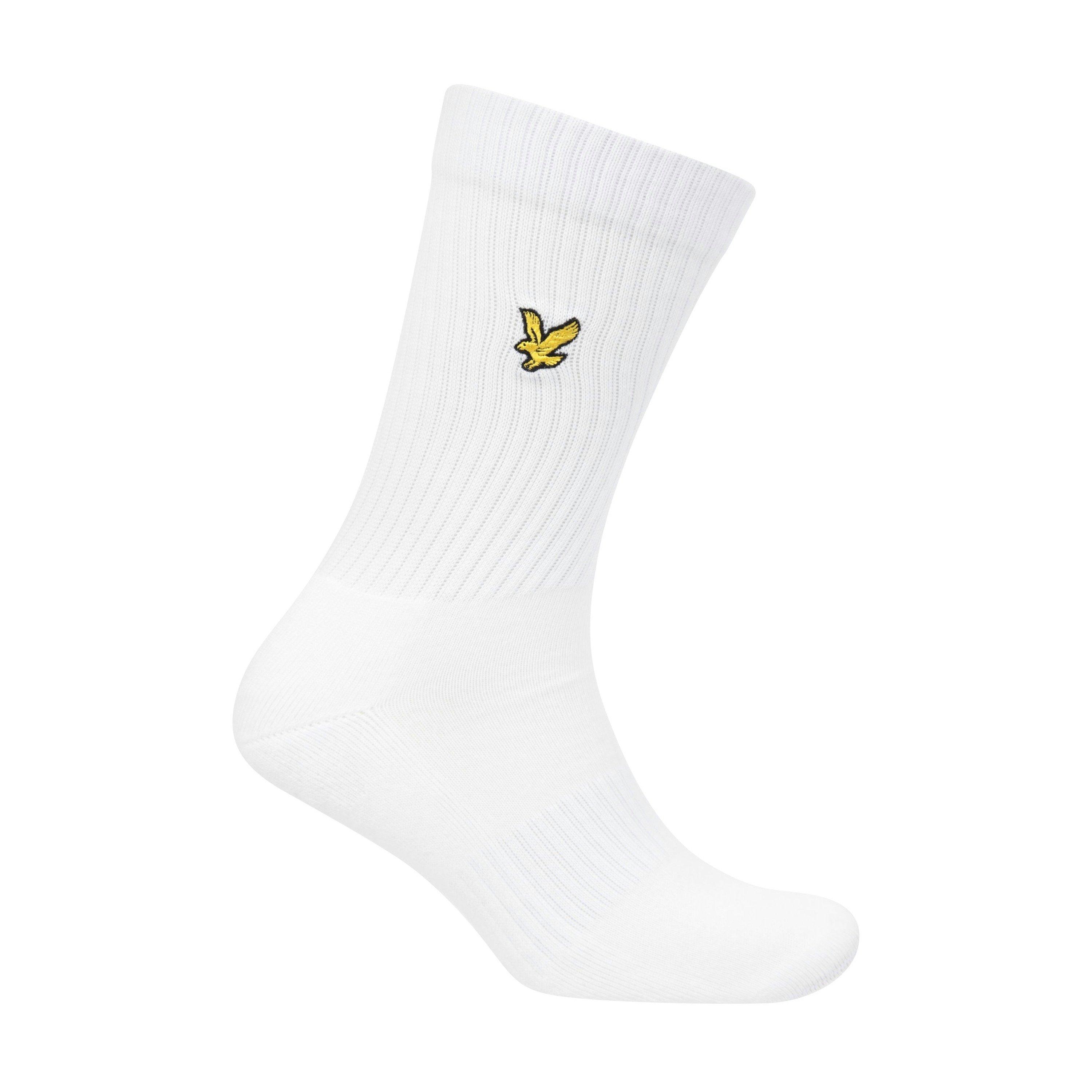 Strahlendes Weiß - Lyle and Scott - Men's Sports Crew Socks - 2