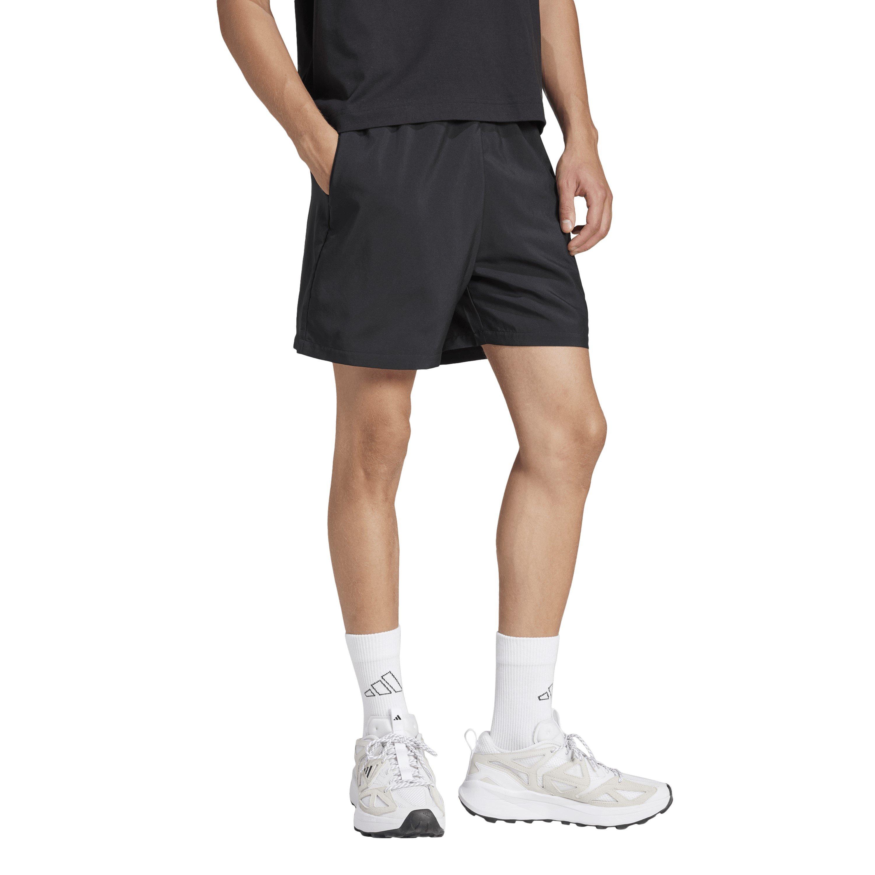 Black - adidas - Men's Woven Tracksuit Shorts - 6