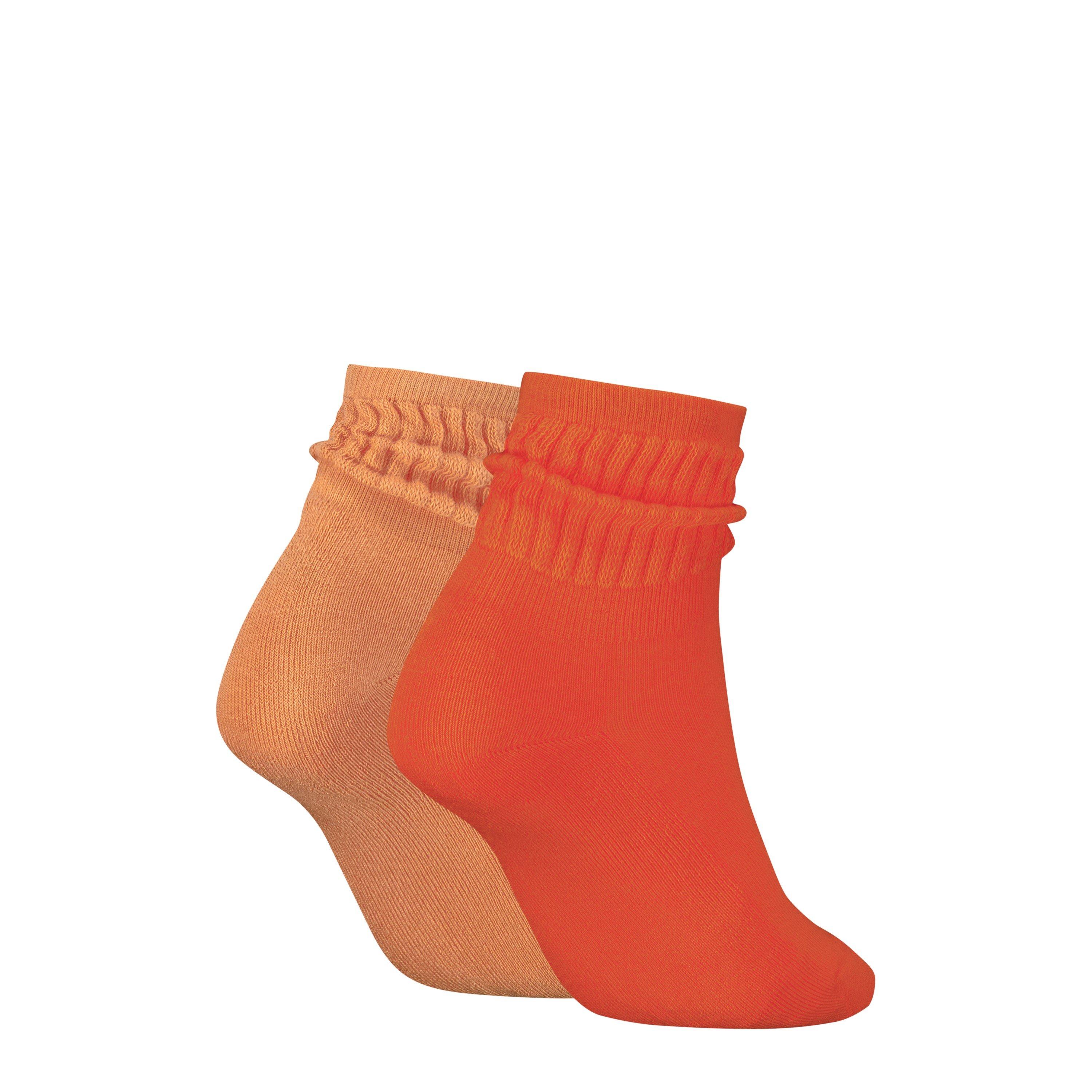 Flame Orange - Puma - Shorts Slouch Crew Socks - 2