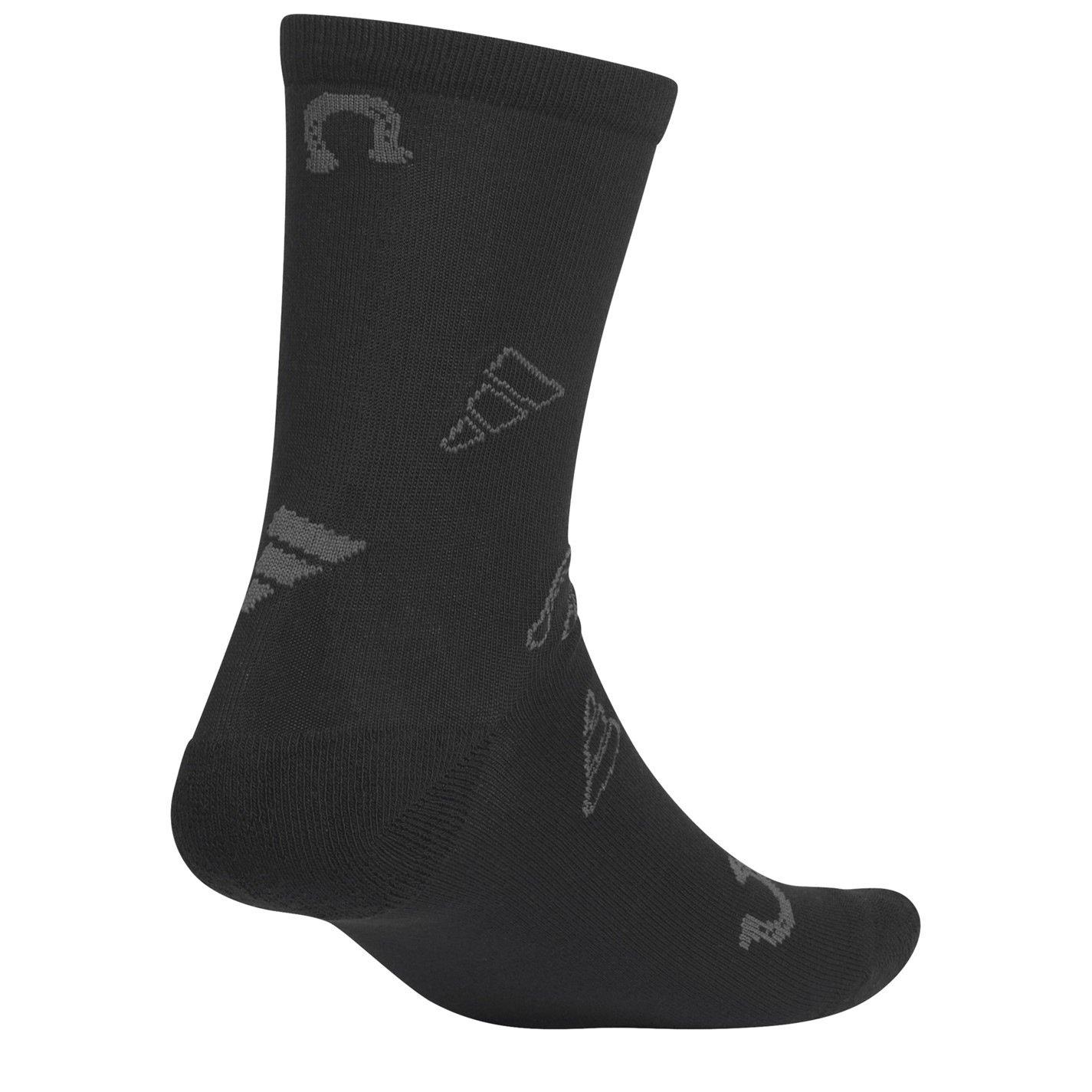 Black/Grey Six - adidas - Crew Socks - 2