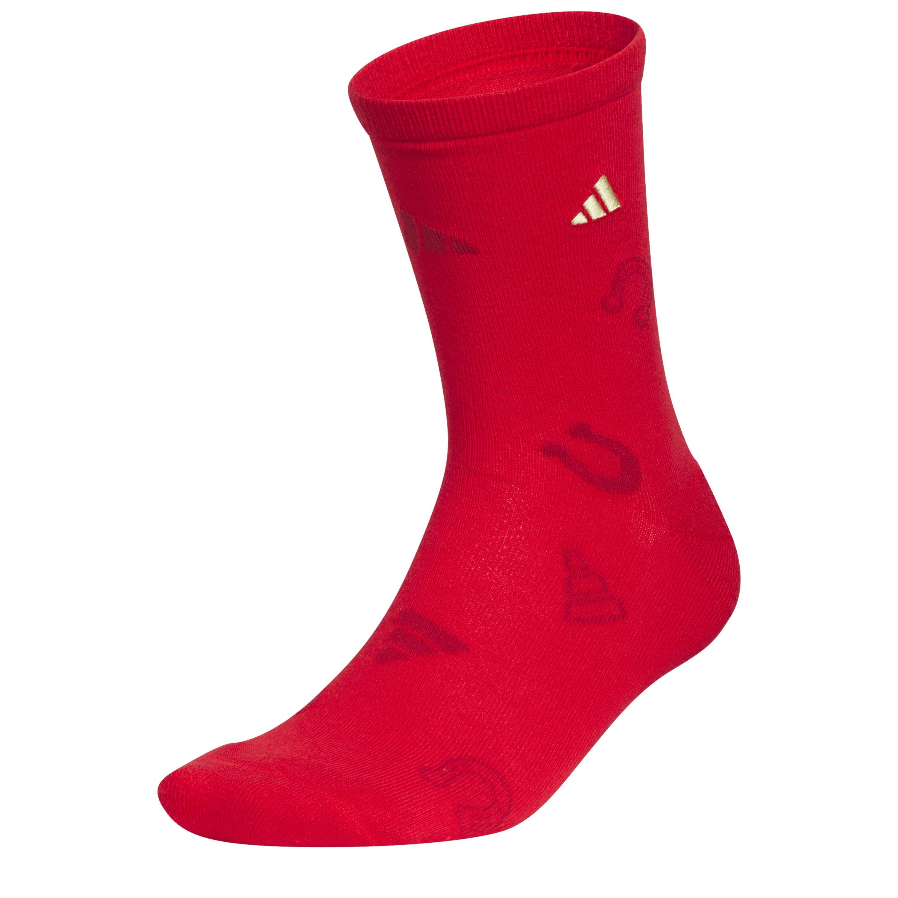 Scarlet/Maroon - adidas - Gfx Sock Cr 62 - 2