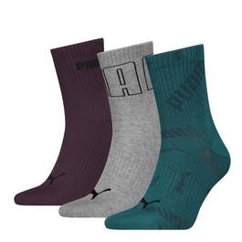 Puma Adults Mesh Crew Socks