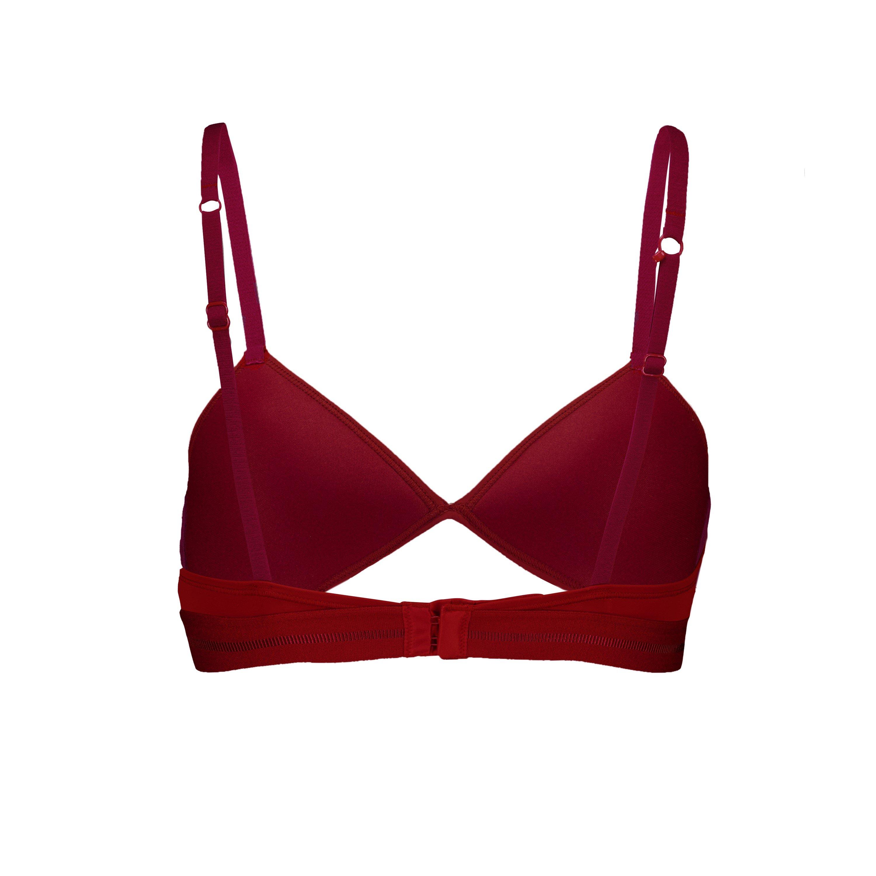 Bourgogne - Puma - Women's Peek A Boo Triangle Bralette - 2