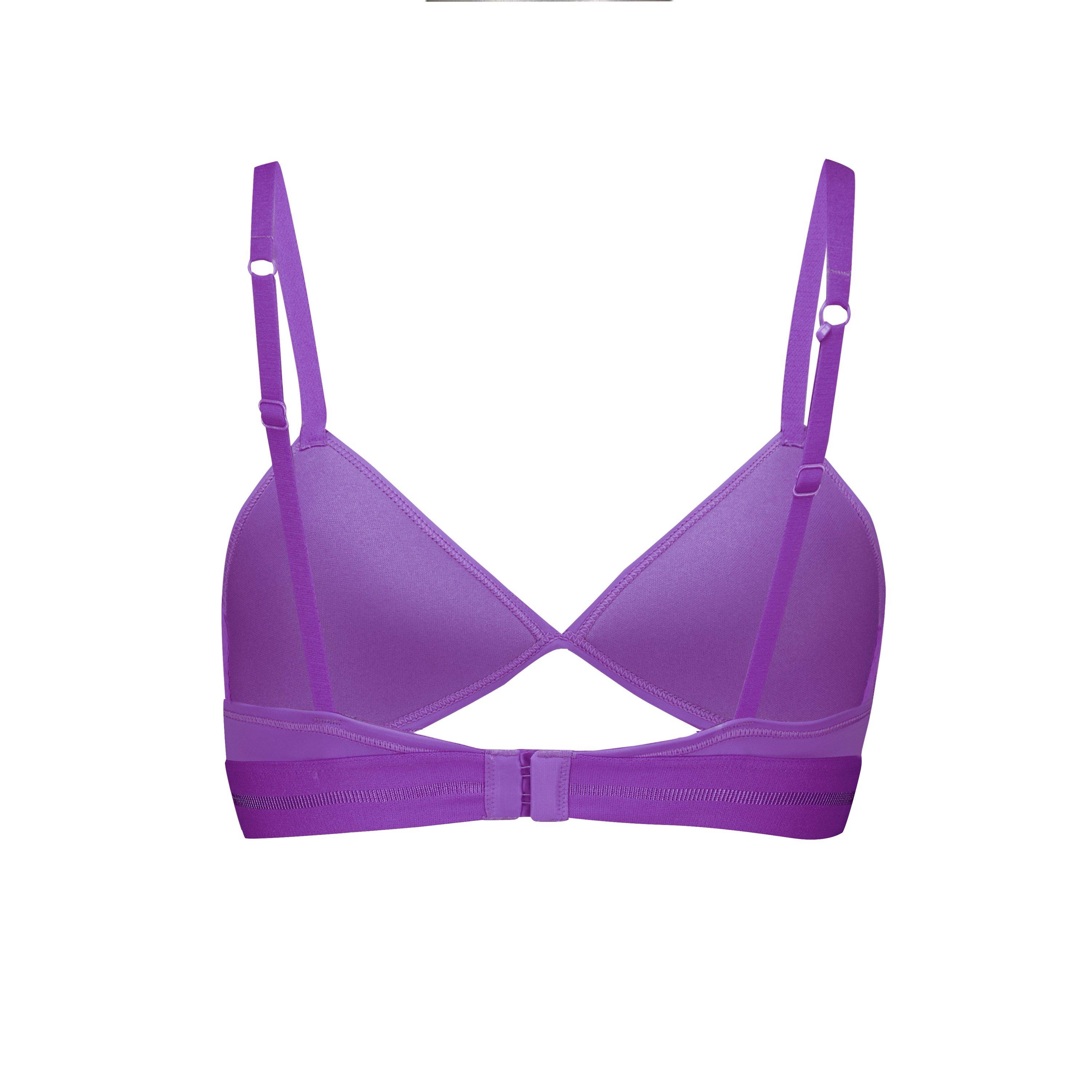 Astor Purple - Puma - Women's Peek A Boo Triangle Bralette - 2