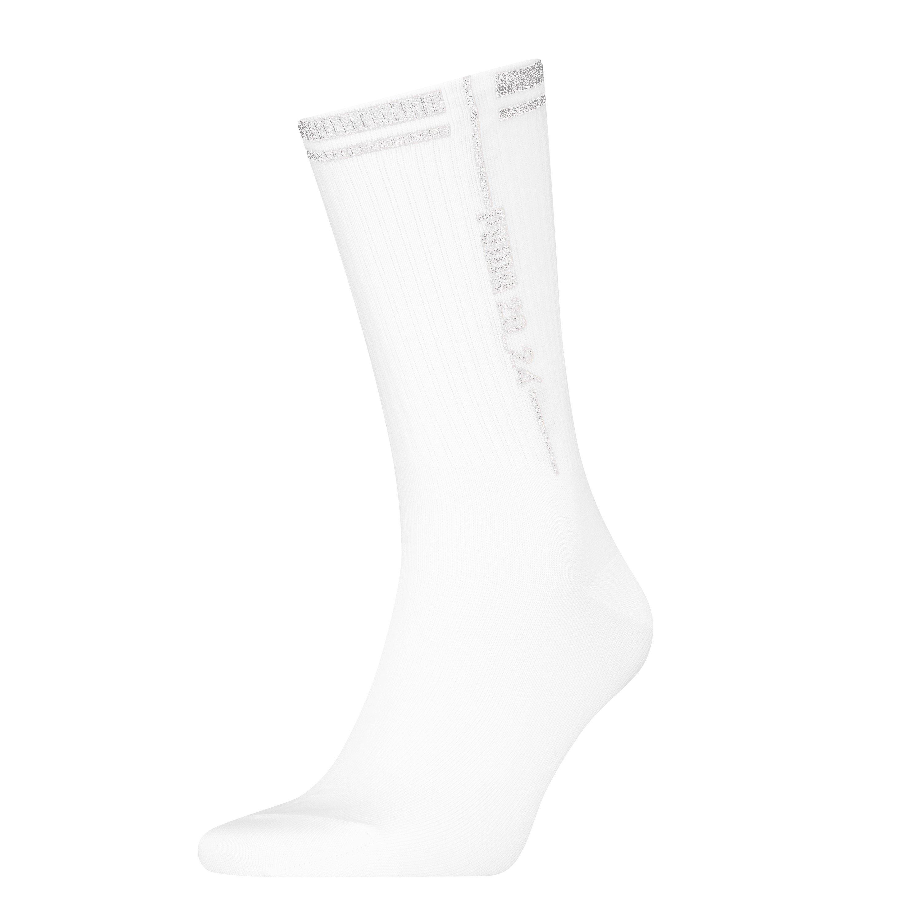 White - Puma - Adults Glow Crew Sock - 1