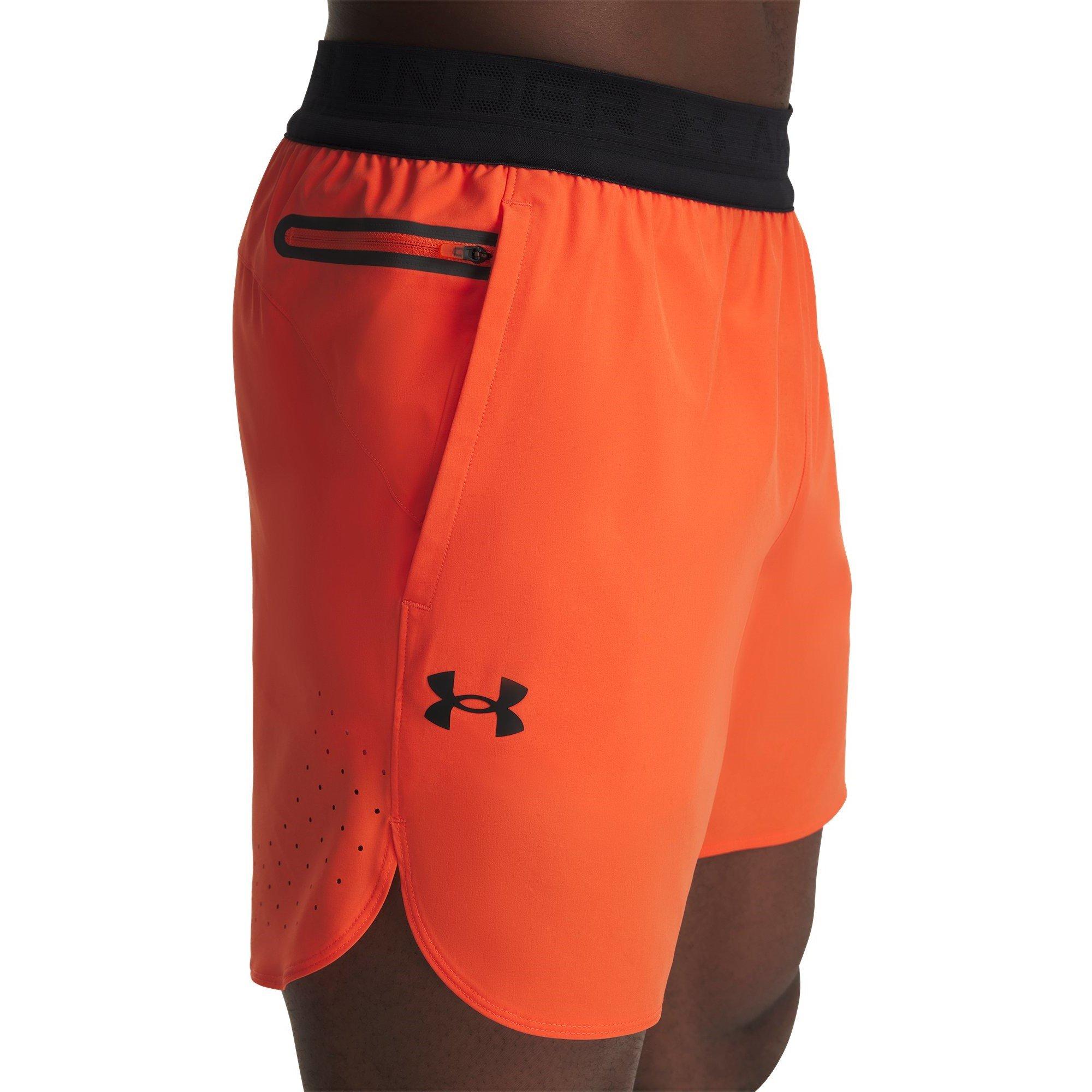 Orange - Under Armour - 6 Vanish Elite Shorts Mens - 3